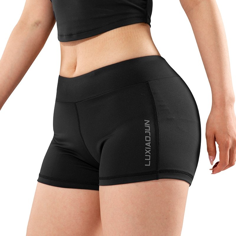 LUXIAOJUN Pro Sportswear Women's Fitness Training Tight Shorts