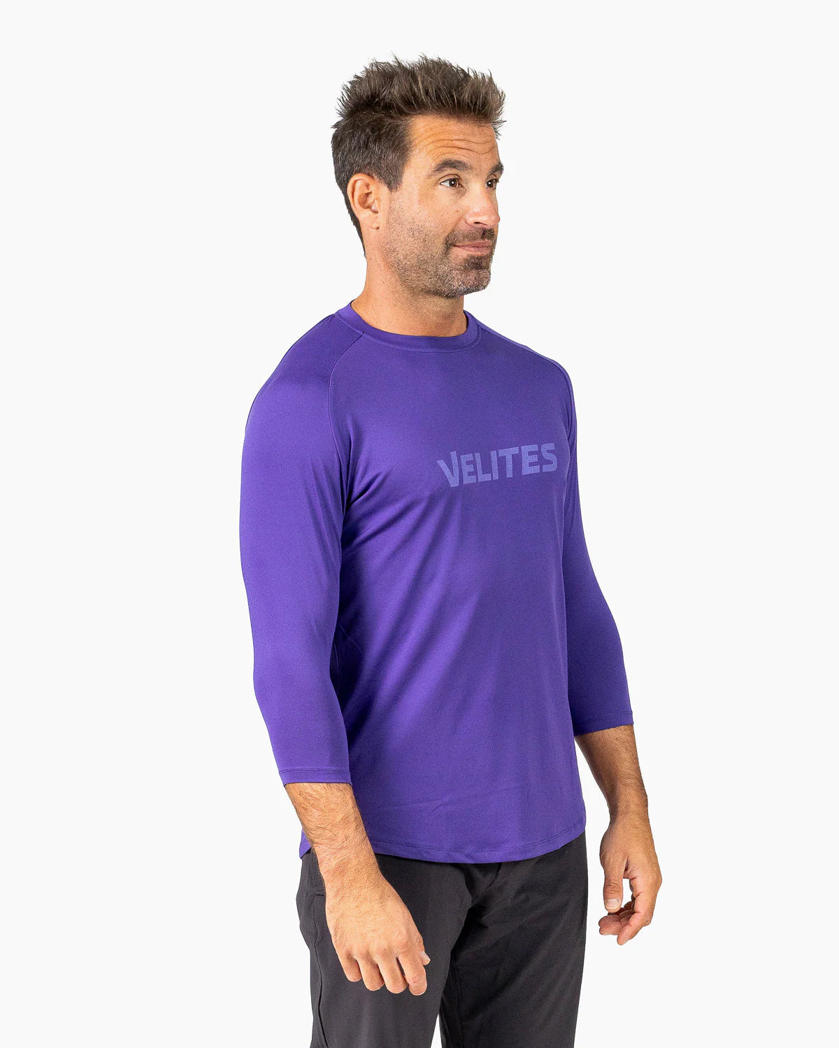 Velites 3/4 Sleeve T-Shirt Holo Lila