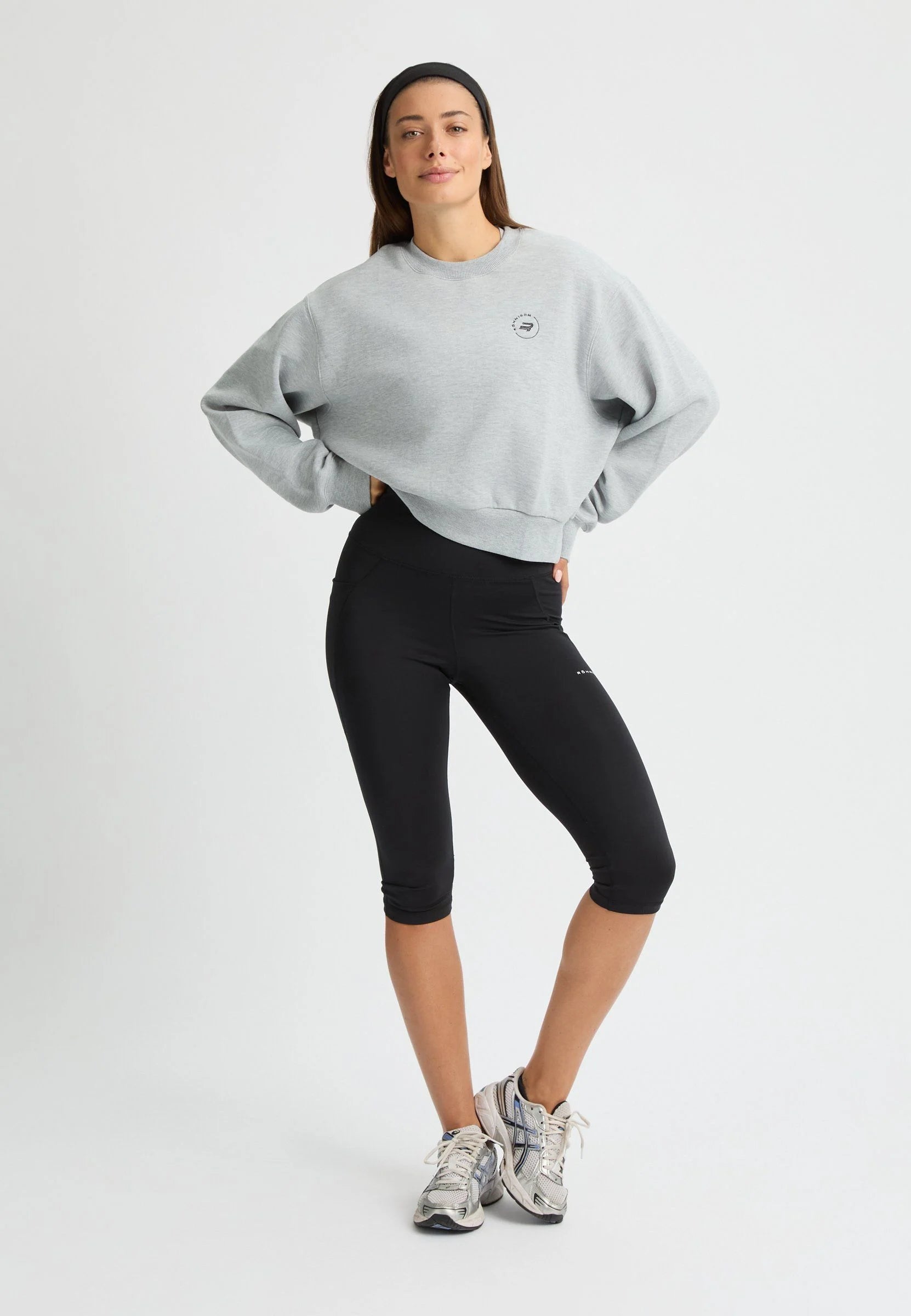 RÖHNISCH Flattering High Waist Capri Tights Svart