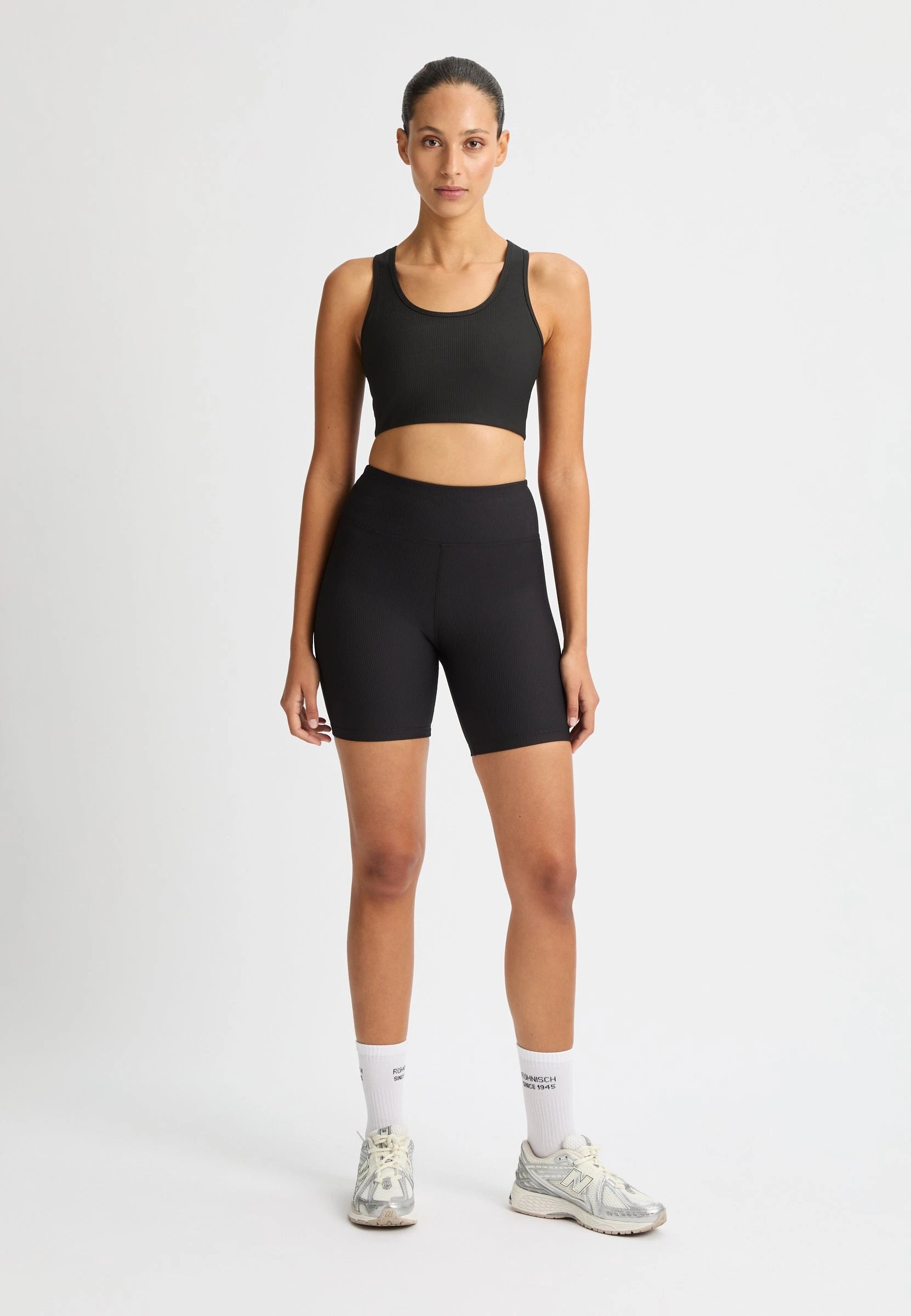 RÖHNISCH Ribbed R Bike HW Tights Svart