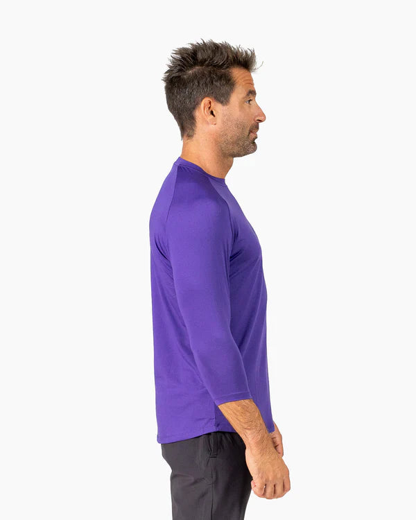 Velites 3/4 Sleeve T-Shirt Holo Lila