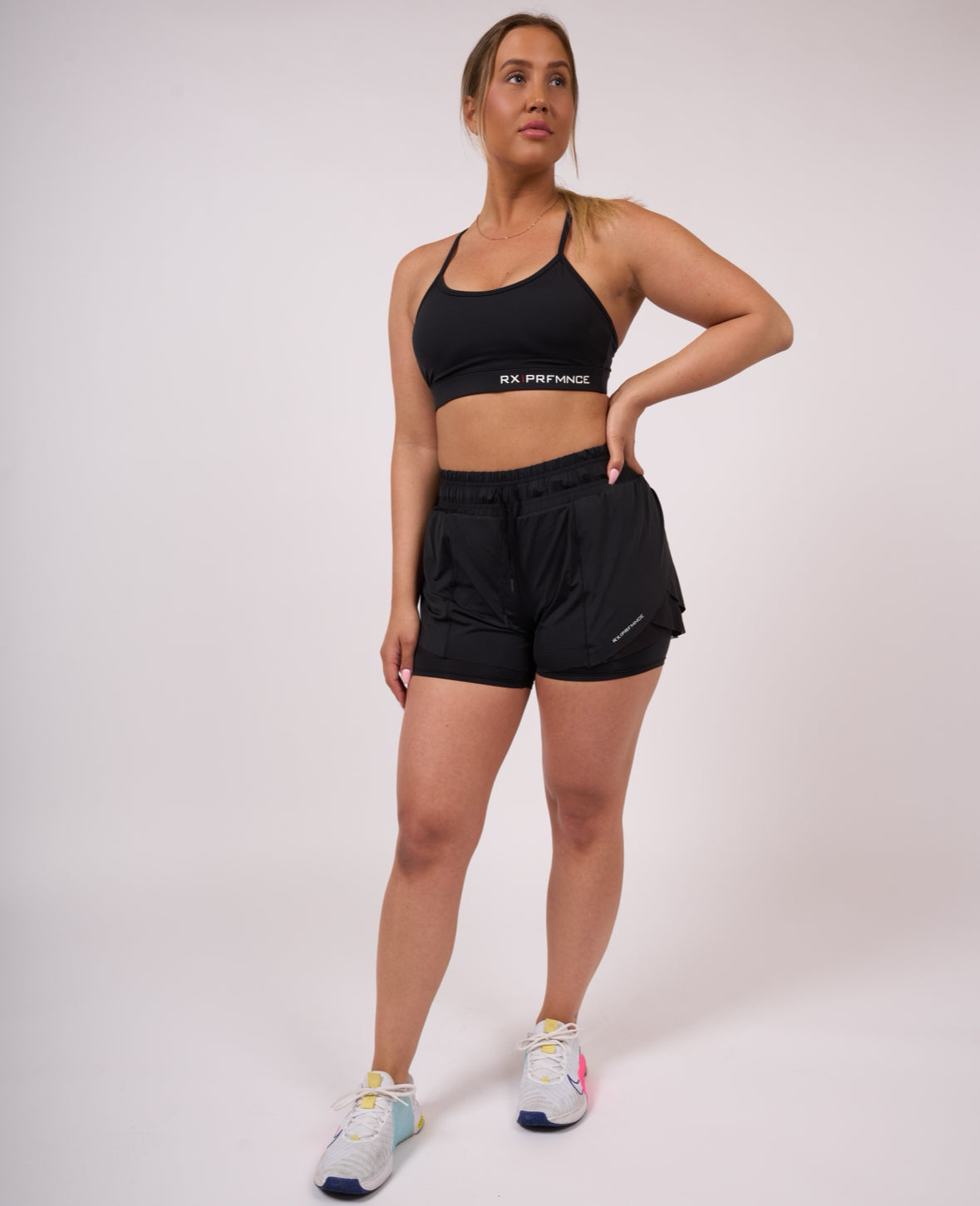 RX Performance Running Shorts Black