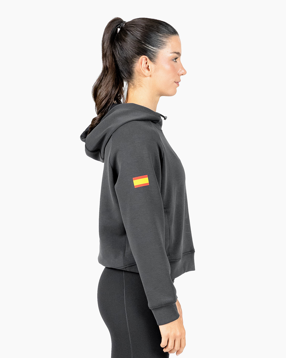 Velites RFEH Hoodie Crop Holo Black