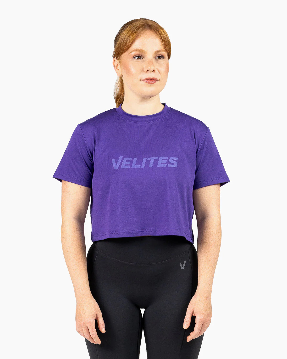 Velites Crop Holo Lila