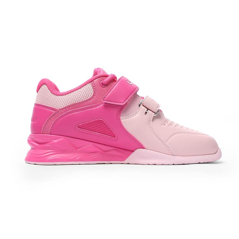 LUXIAOJUN Weightlifting Shoes – Pinky Berry Boost Edition