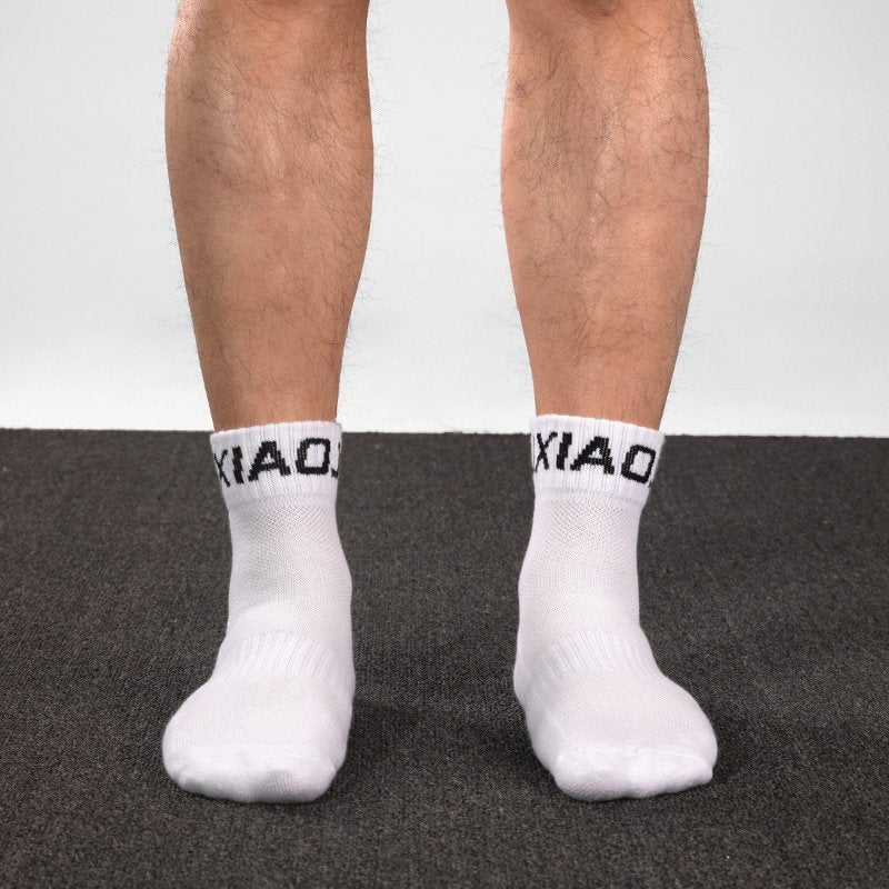 LUXIAOJUN Daily Essentials Crew Socks