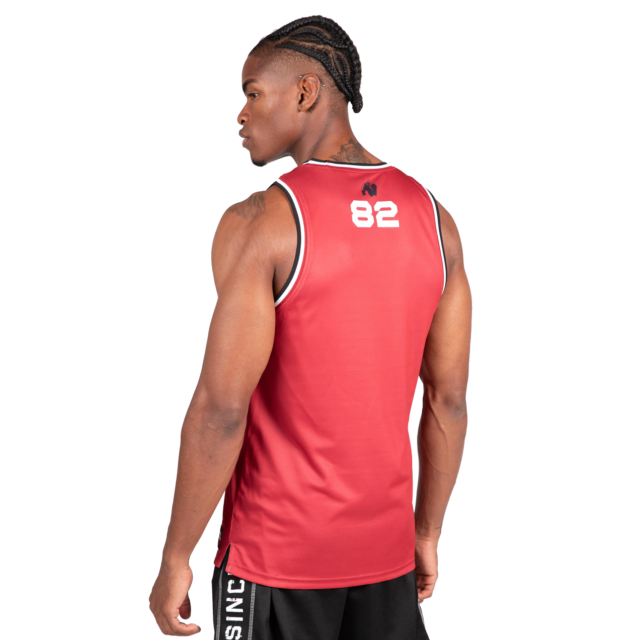 Gorilla Wear Keene Reversible Tank Top, red/black Gorilla Wear