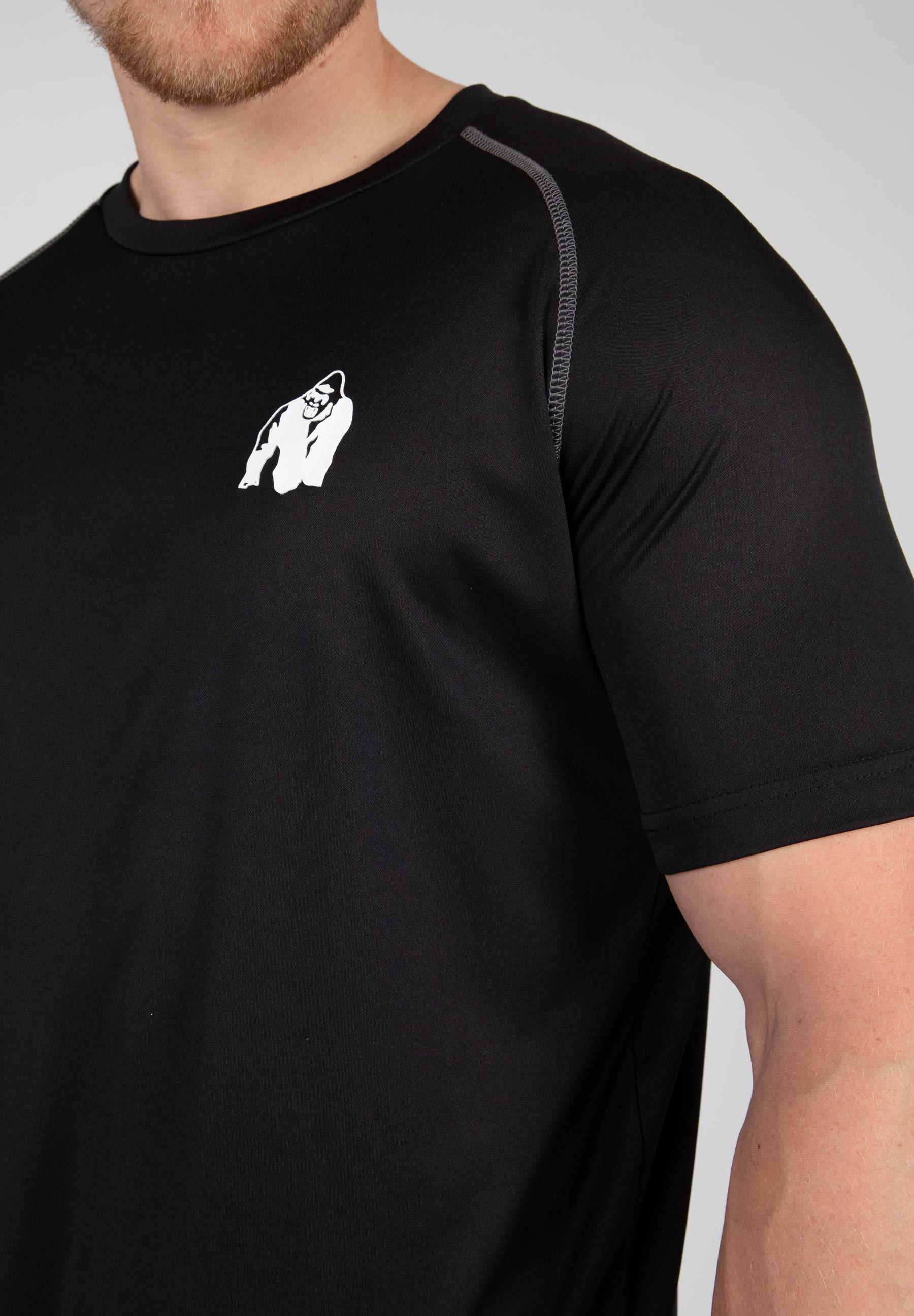 Gorilla Wear Performance T-Shirt Black/Grey