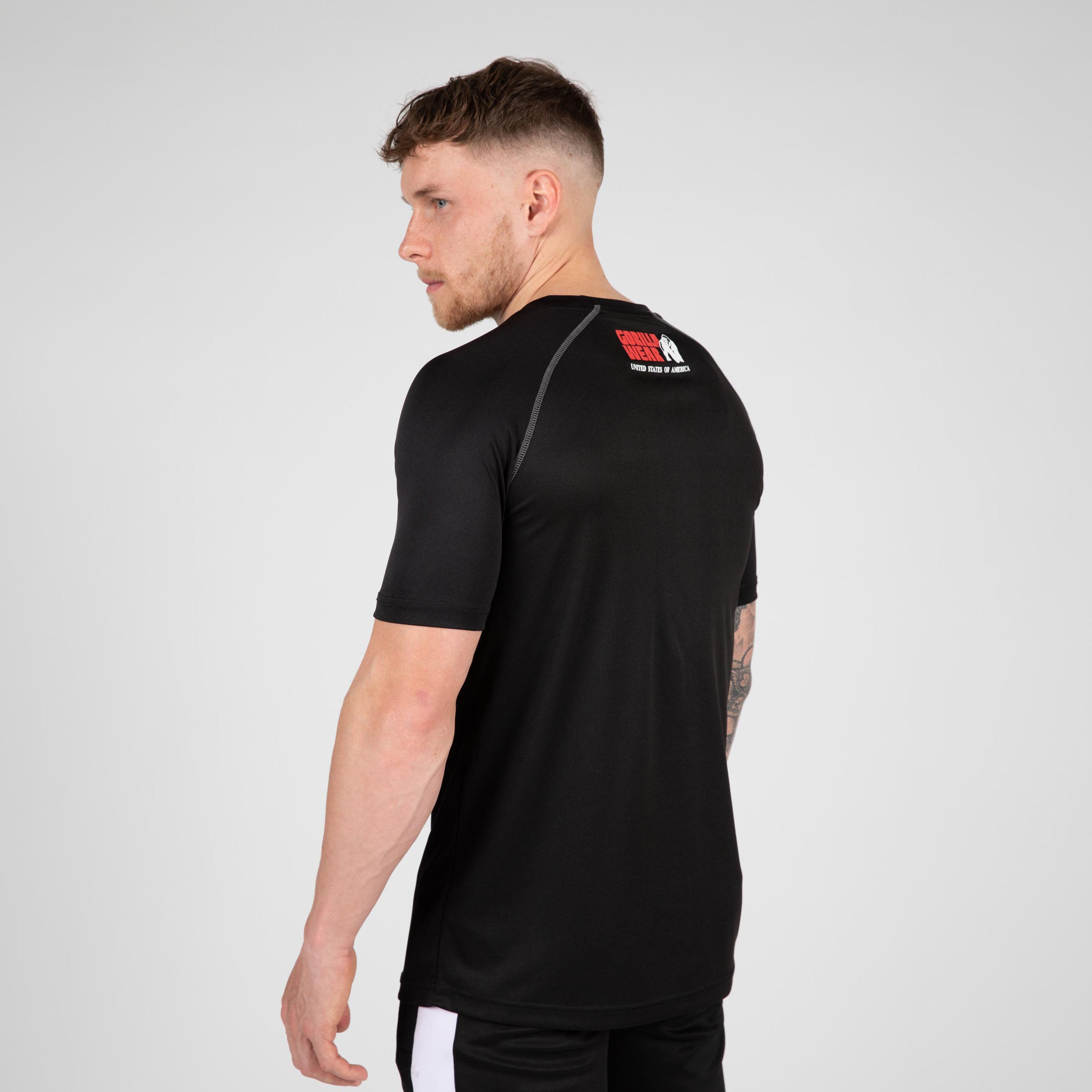 Gorilla Wear Performance T-Shirt Black/Grey