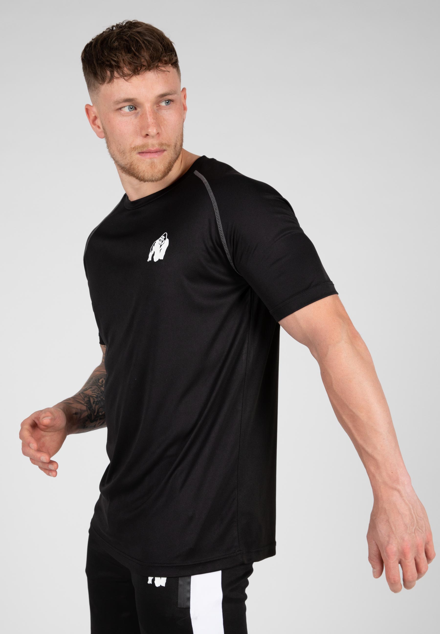 Gorilla Wear Performance T-Shirt Black/Grey