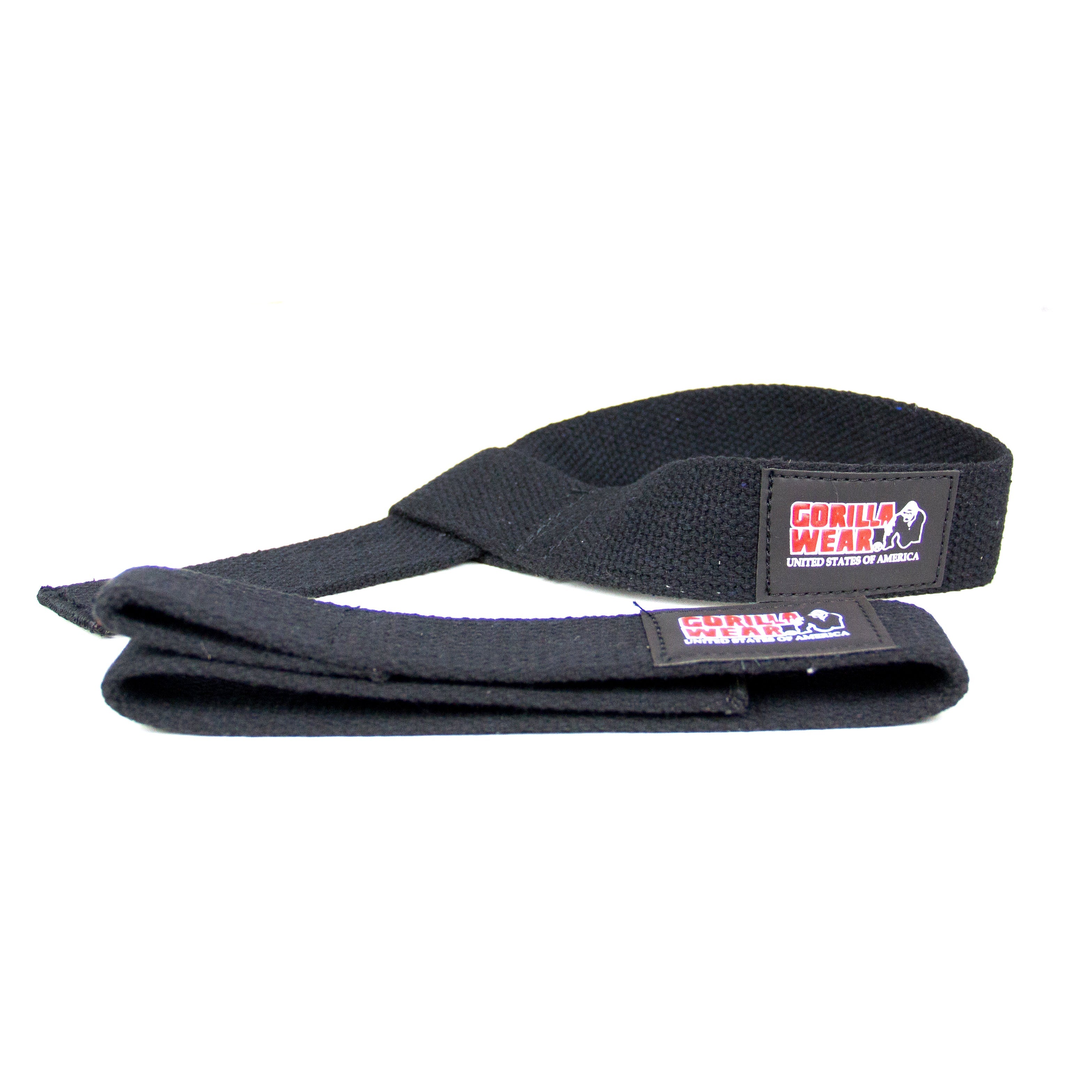 Gorilla Wear Lifting Straps, black Gorilla Wear