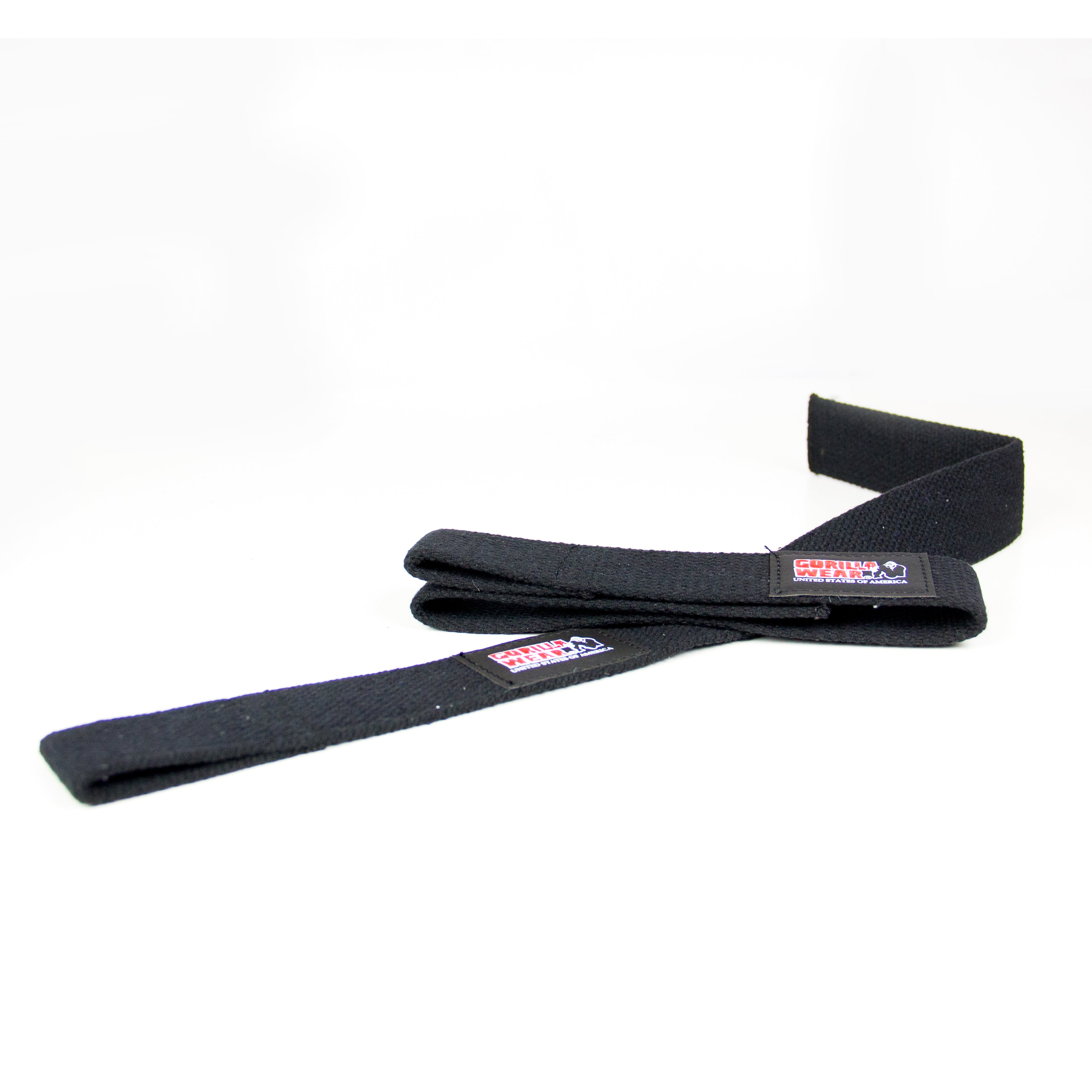 Gorilla Wear Lifting Straps, black Gorilla Wear