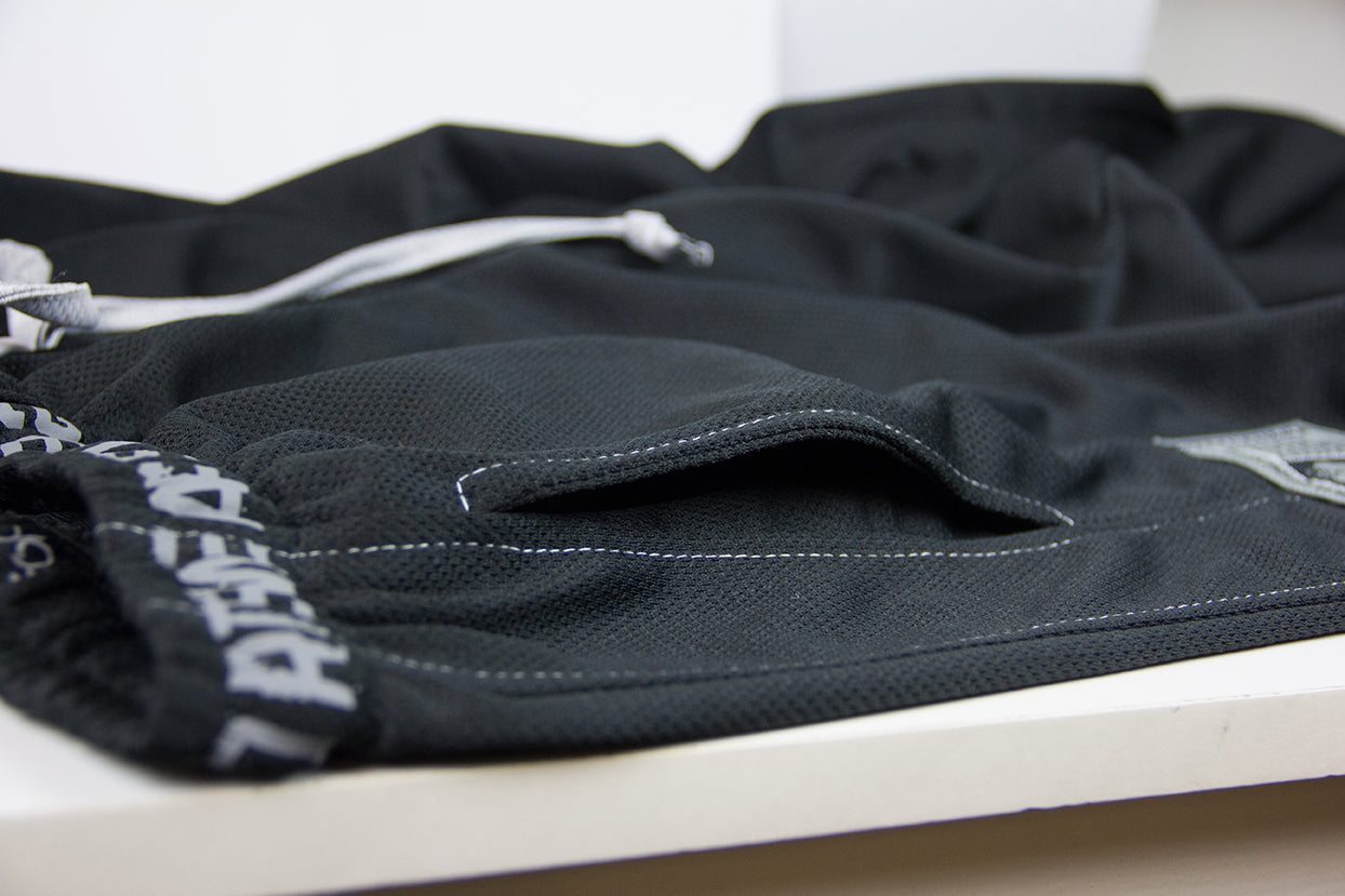 Gorilla Wear Logo Mesh Pants, black Gorilla Wear