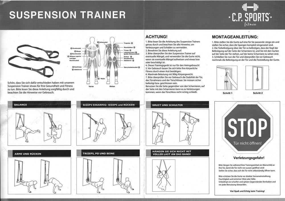 C.P. Sports Suspension Trainer C.P. Sports