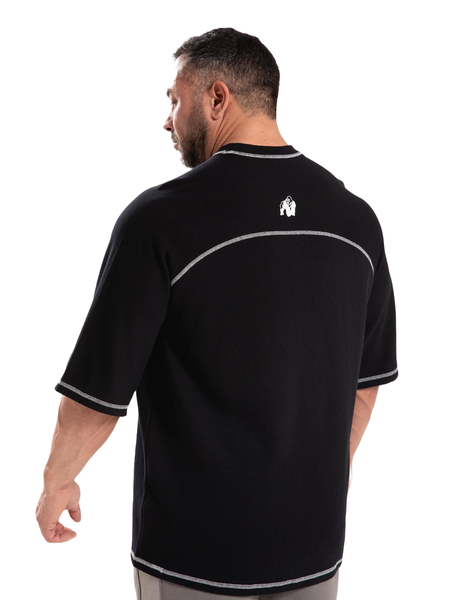 Gorilla Wear Finley Oversized T-Shirt, black/grey Gorilla Wear