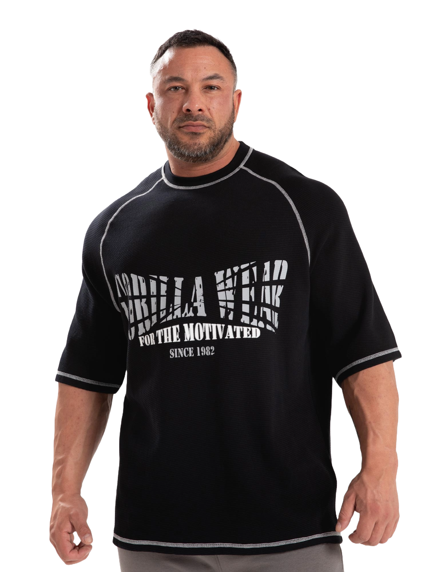 Gorilla Wear Finley Oversized T-Shirt, black/grey Gorilla Wear