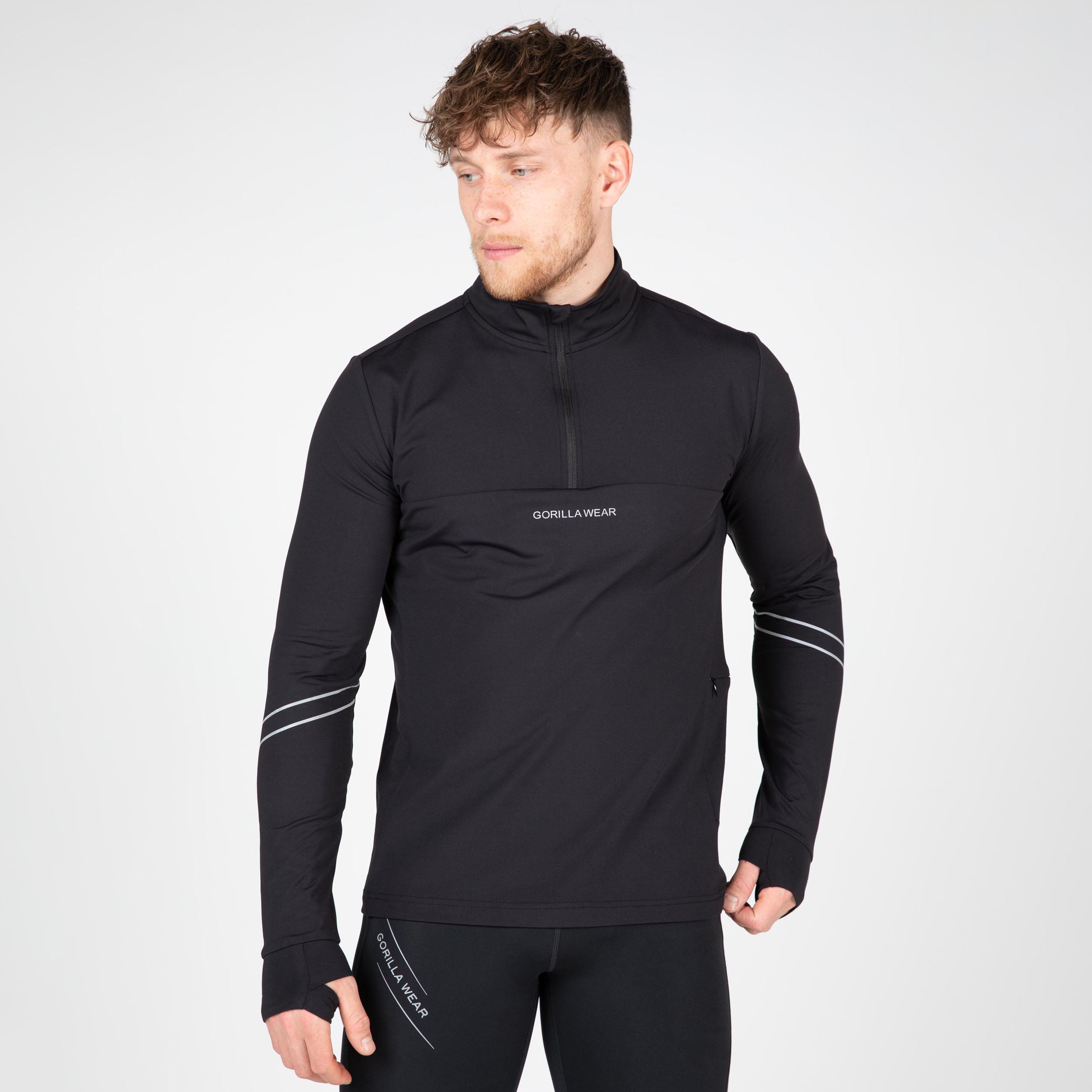 Gorilla Wear Noxen Long Sleeve, black Gorilla Wear
