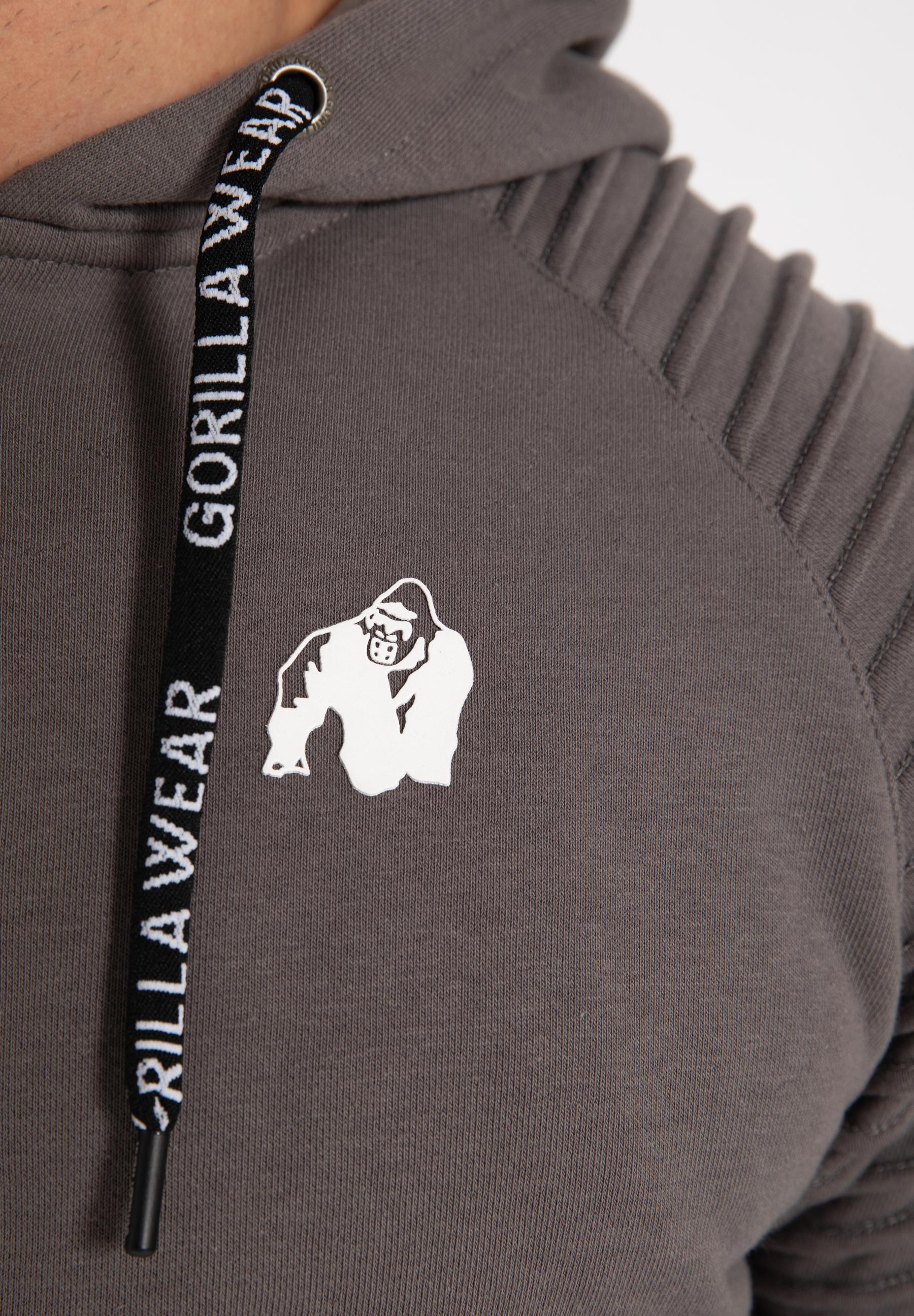 Gorilla Wear Georgia Zipped Hoodie, grey Gorilla Wear