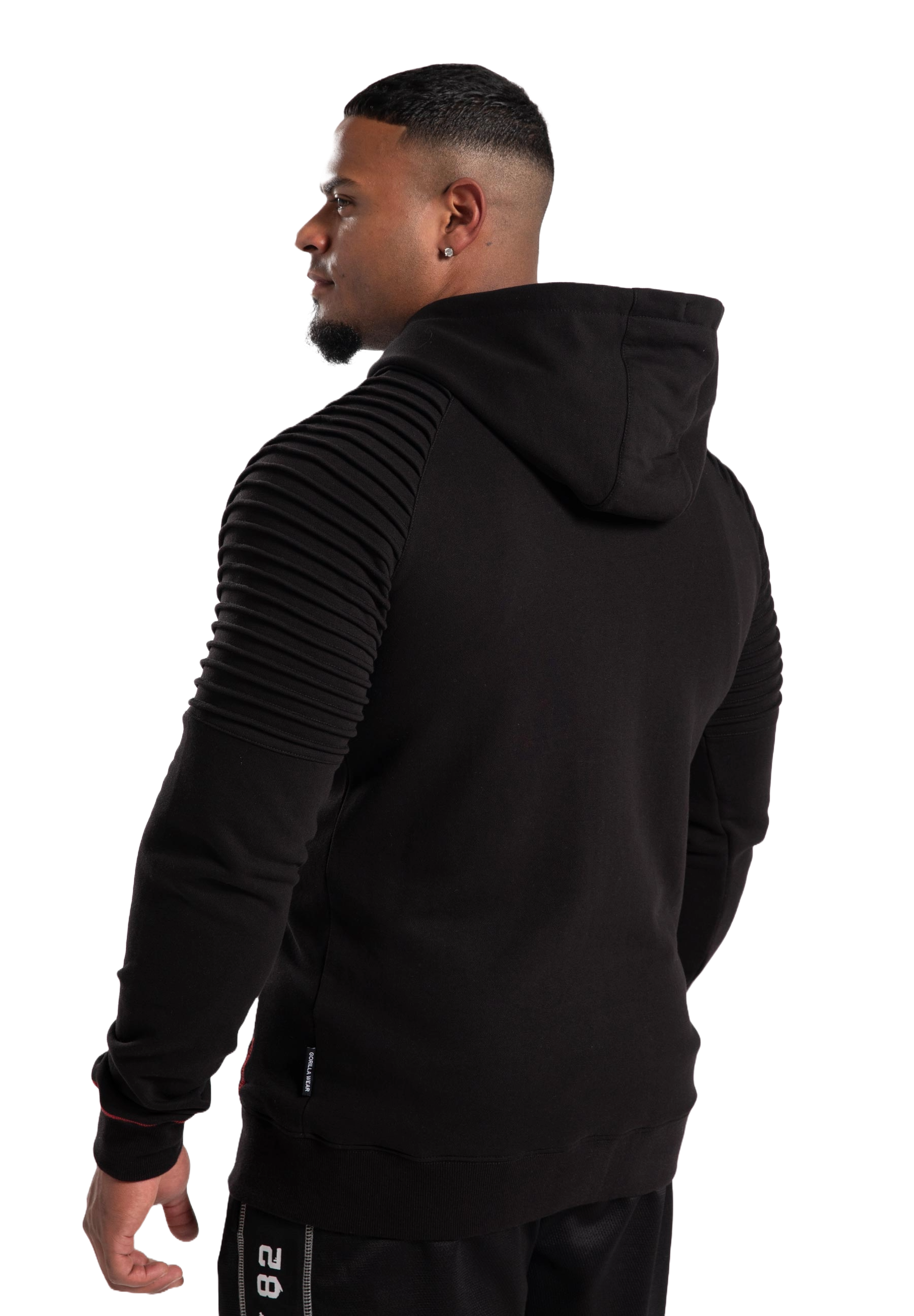 Gorilla Wear Georgia Zipped Hoodie, black Gorilla Wear