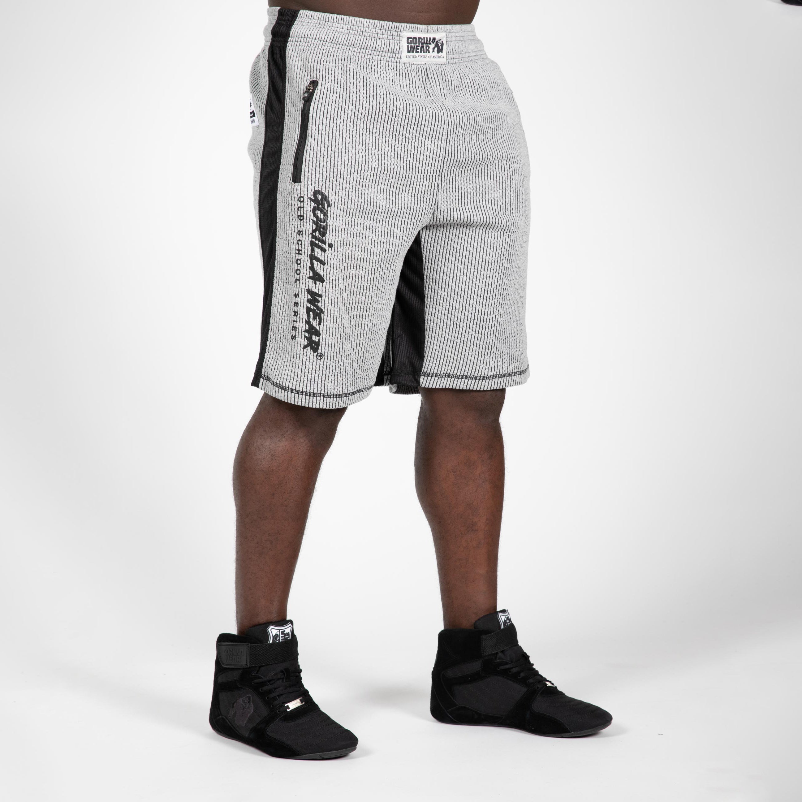 Gorilla Wear Augustine Old School Shorts, grey Gorilla Wear
