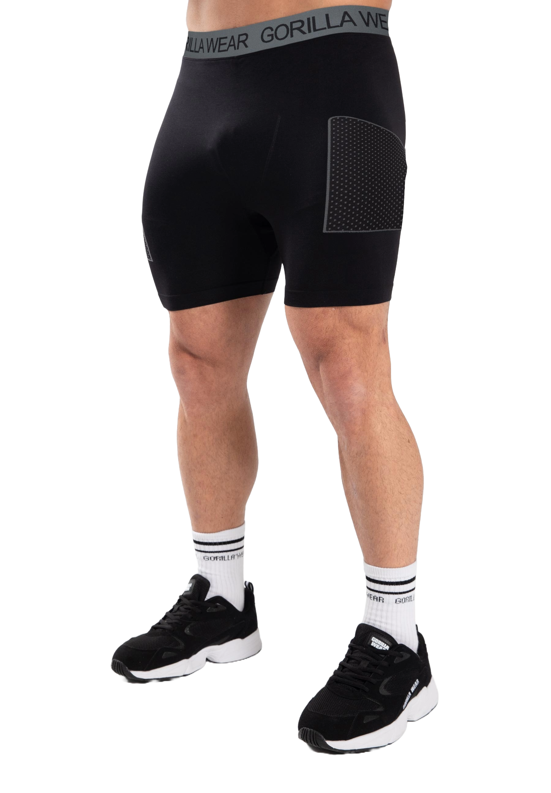 Gorilla Wear Norton Seamless Short Tights, black Gorilla Wear