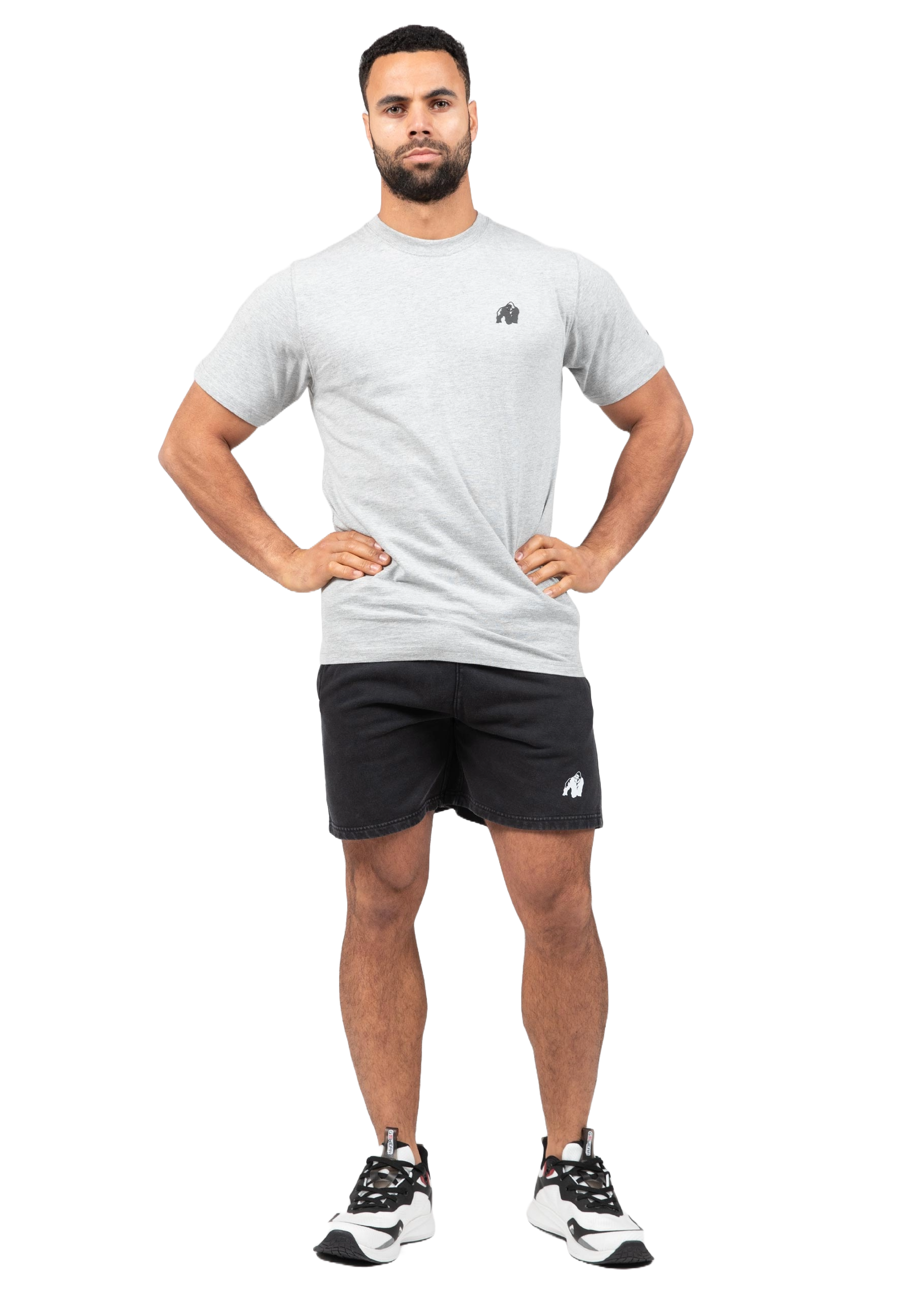 Gorilla Wear Curtis Sweatshorts, washed grey Gorilla Wear