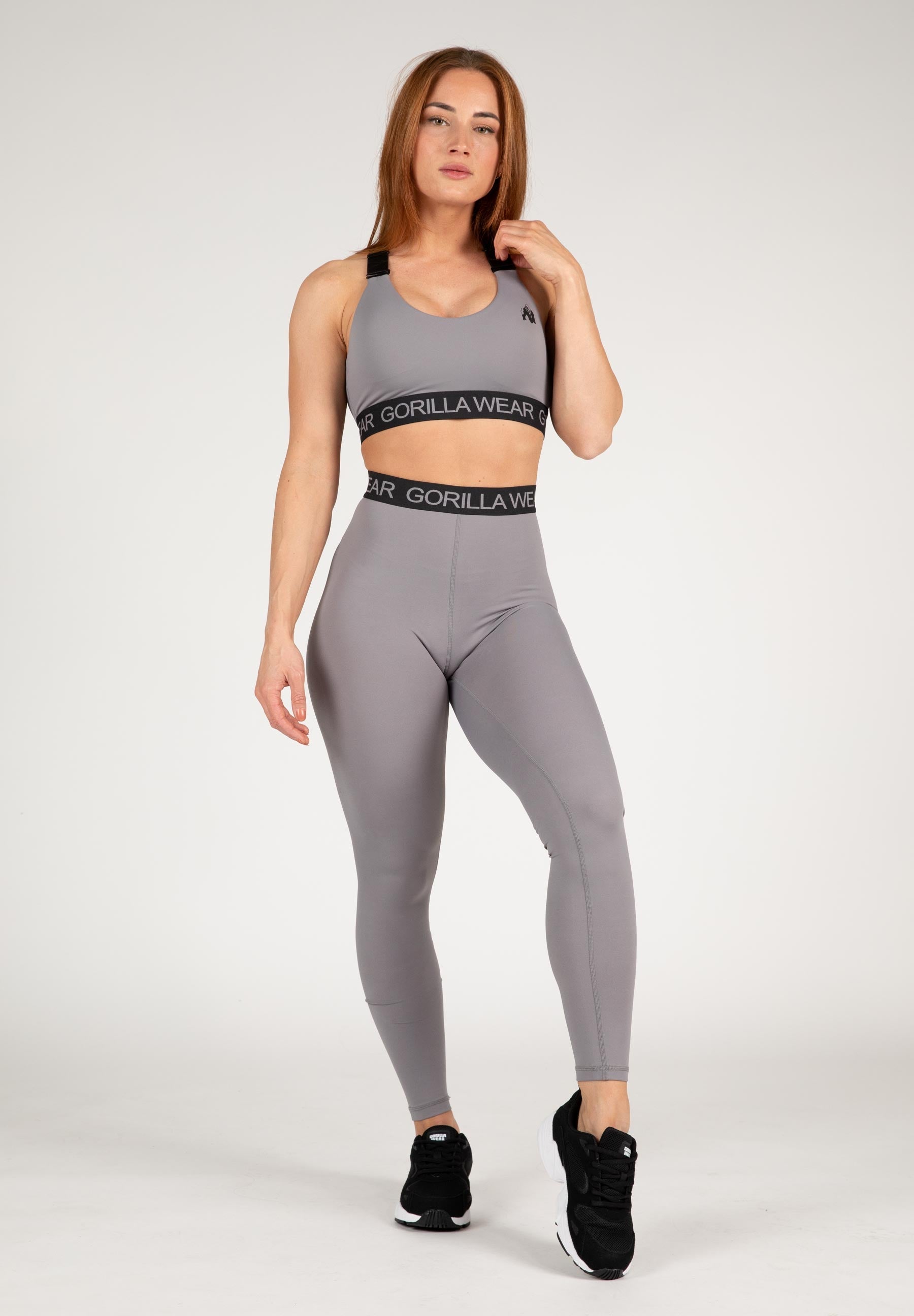 Gorilla Wear Colby Sports Bra, grey Gorilla Wear
