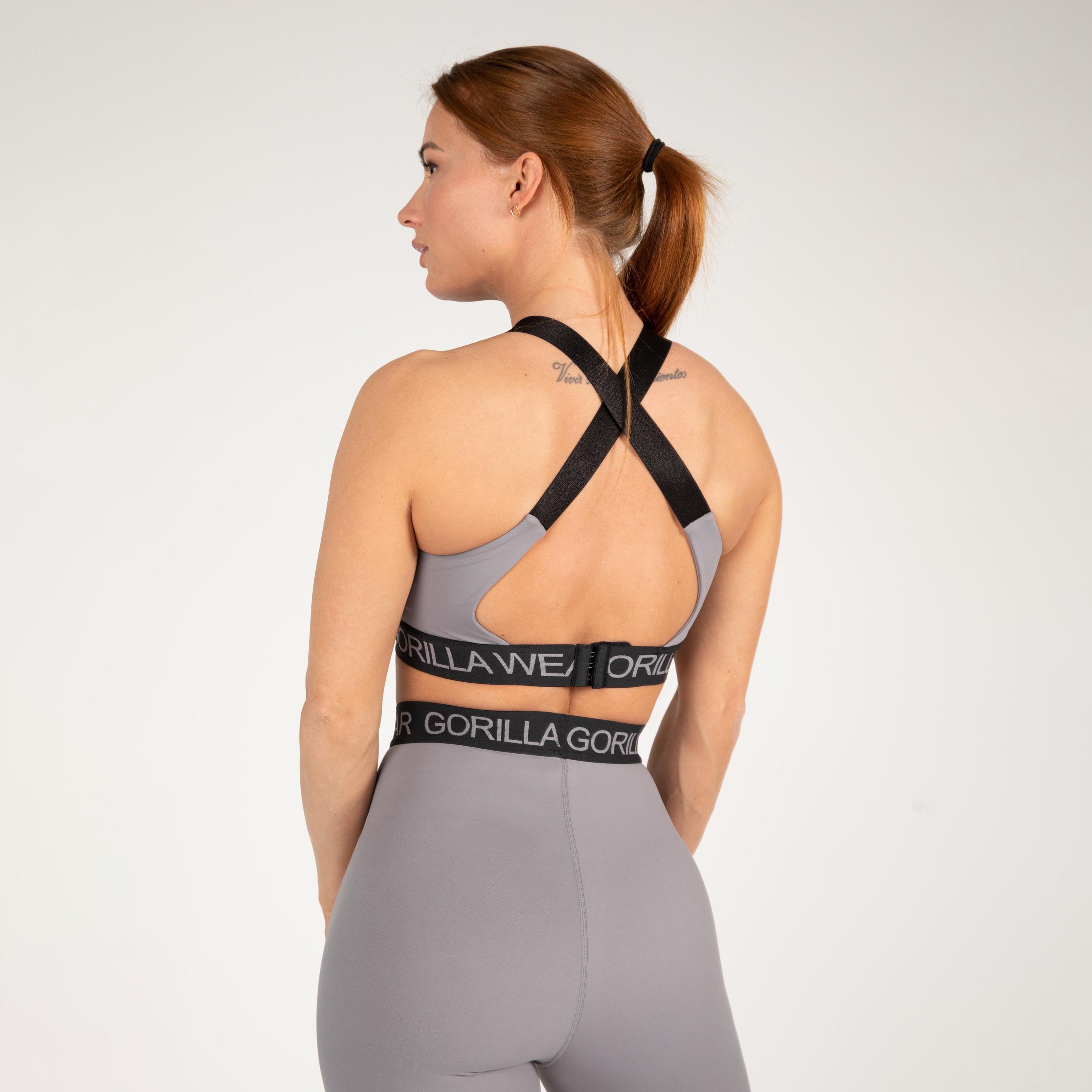Gorilla Wear Colby Sports Bra, grey Gorilla Wear