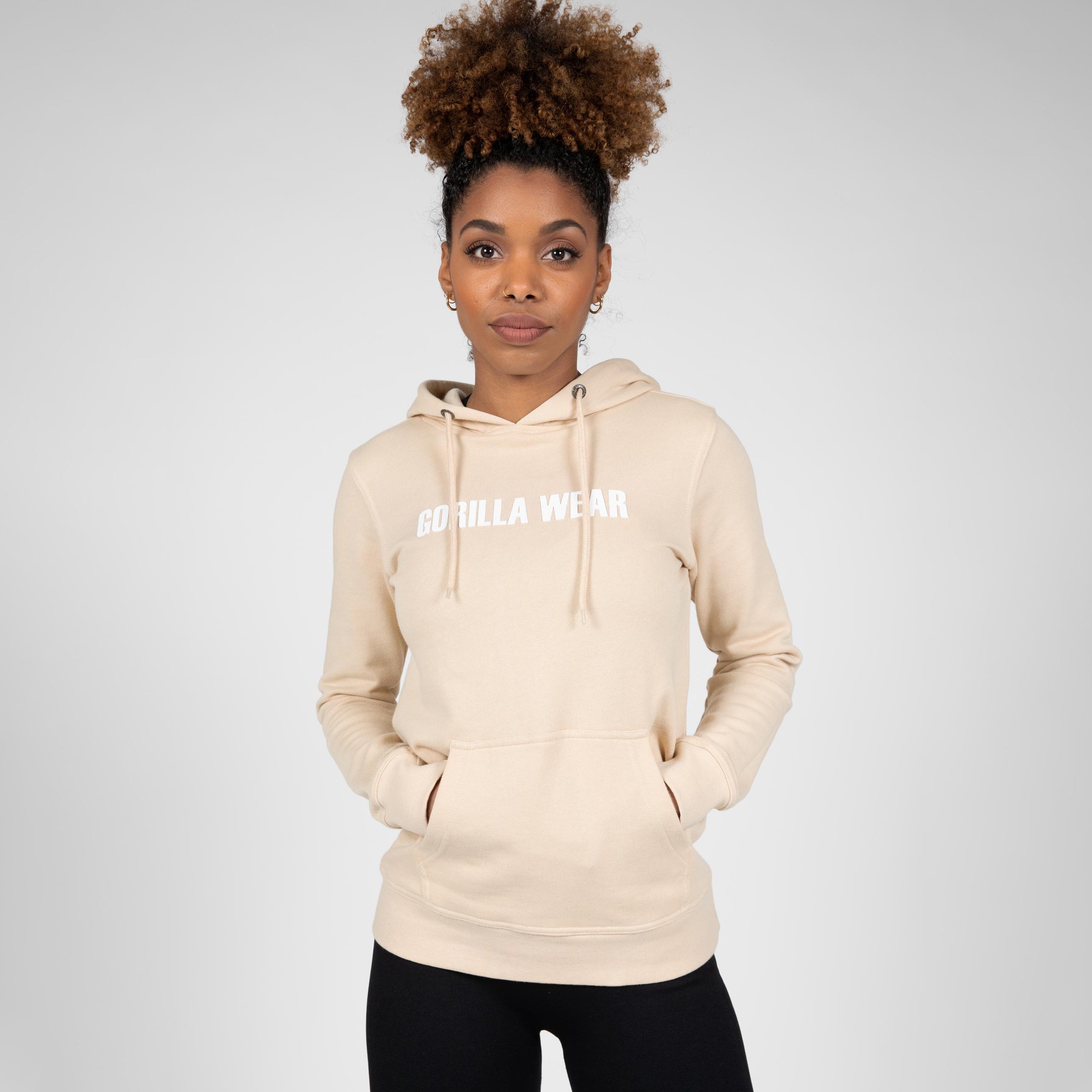 Gorilla Wear Charlotte Hoodie, beige Gorilla Wear