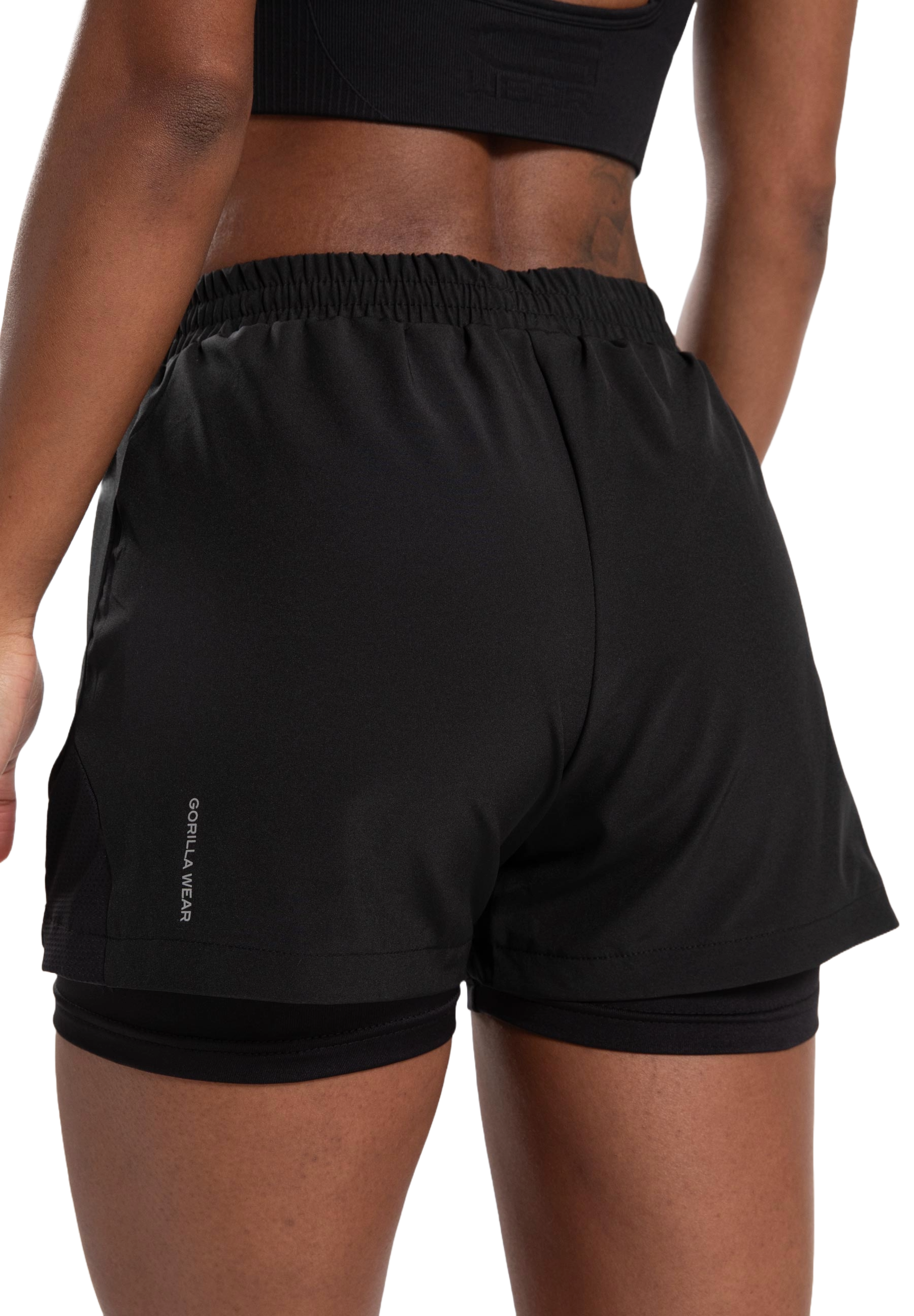 Gorilla Wear Katy 2-In-1 Shorts, black Gorilla Wear