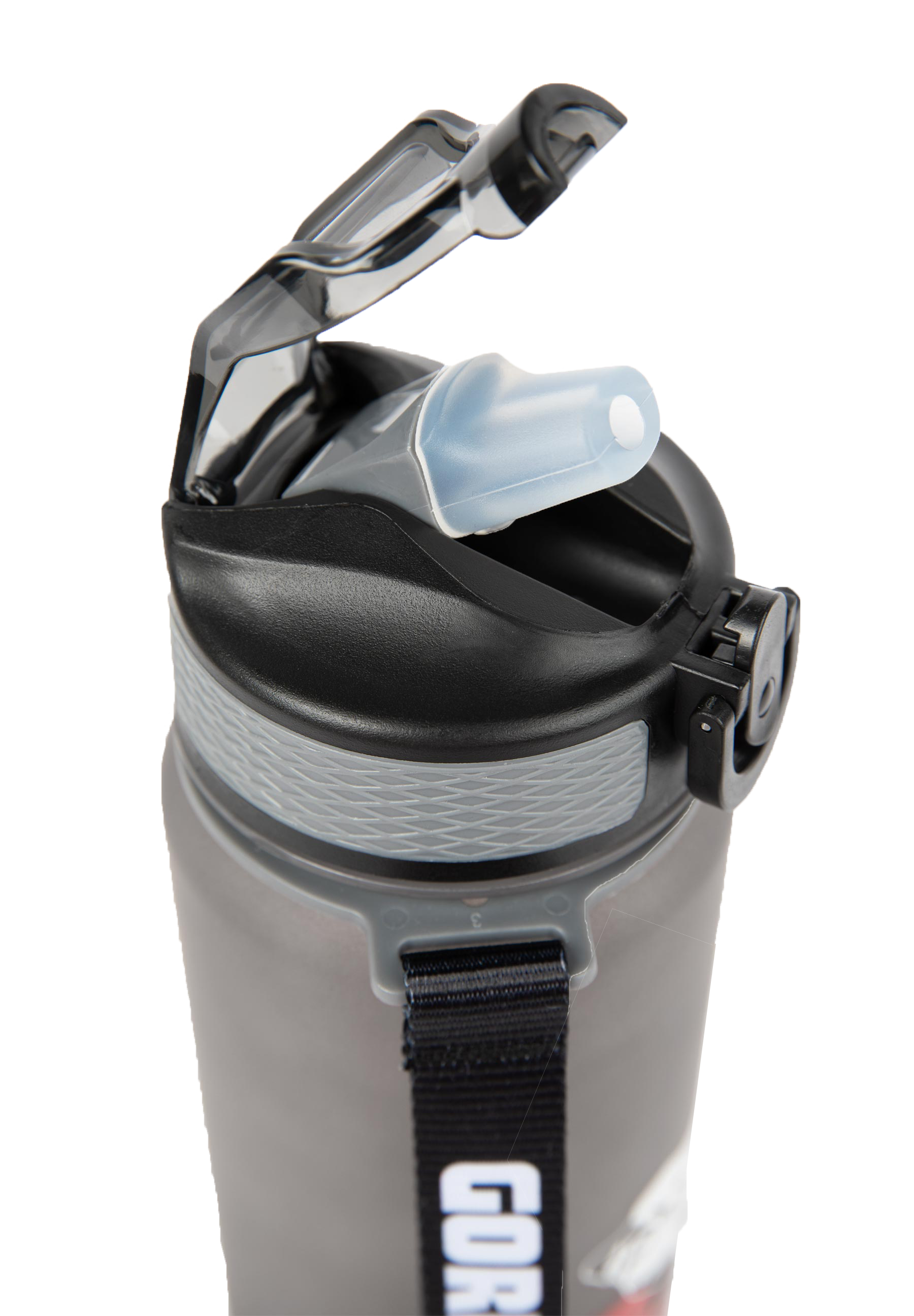 Gorilla Wear Gradient Water Bottle 1000 ml, black/grey Gorilla Wear