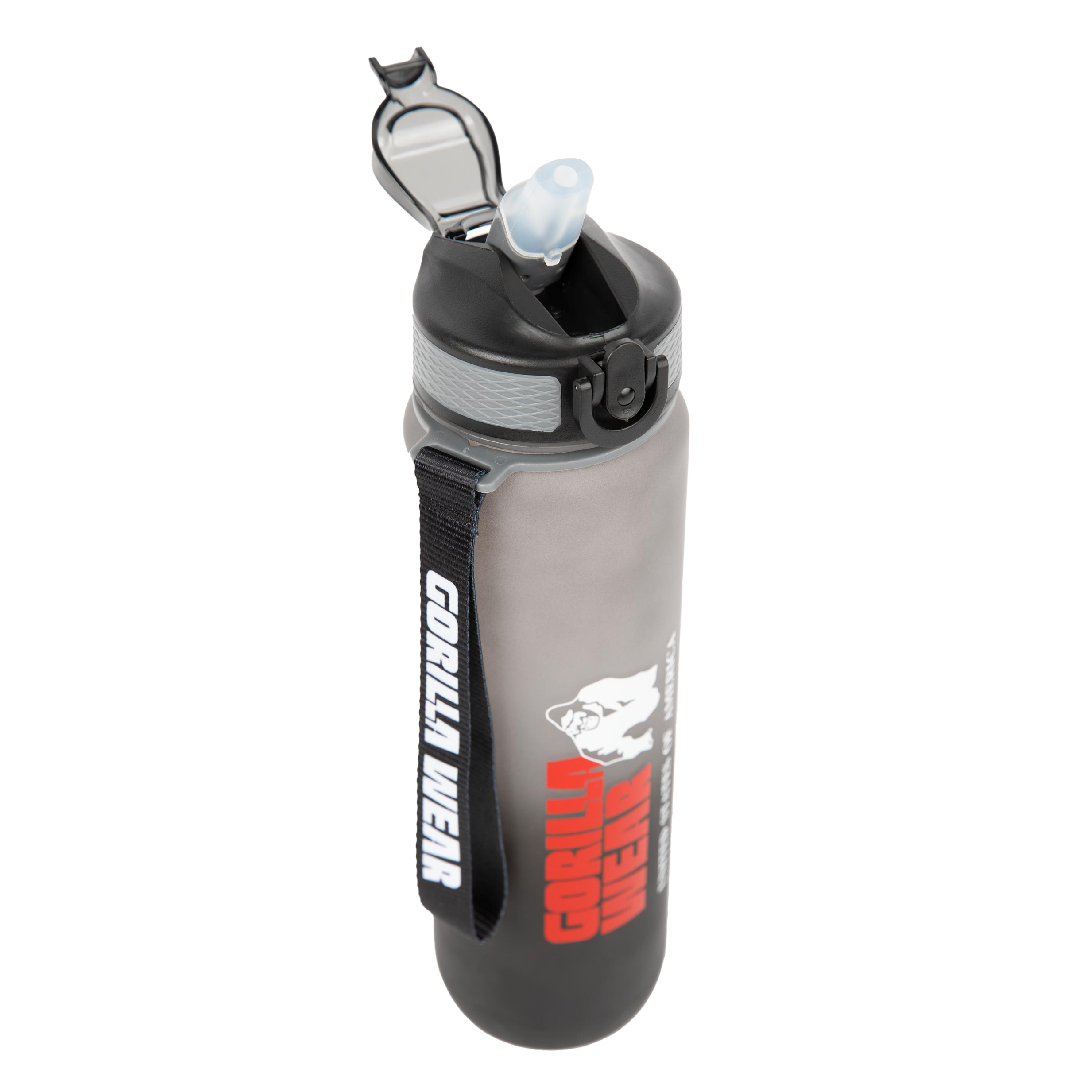 Gorilla Wear Gradient Water Bottle 1000 ml, black/grey Gorilla Wear
