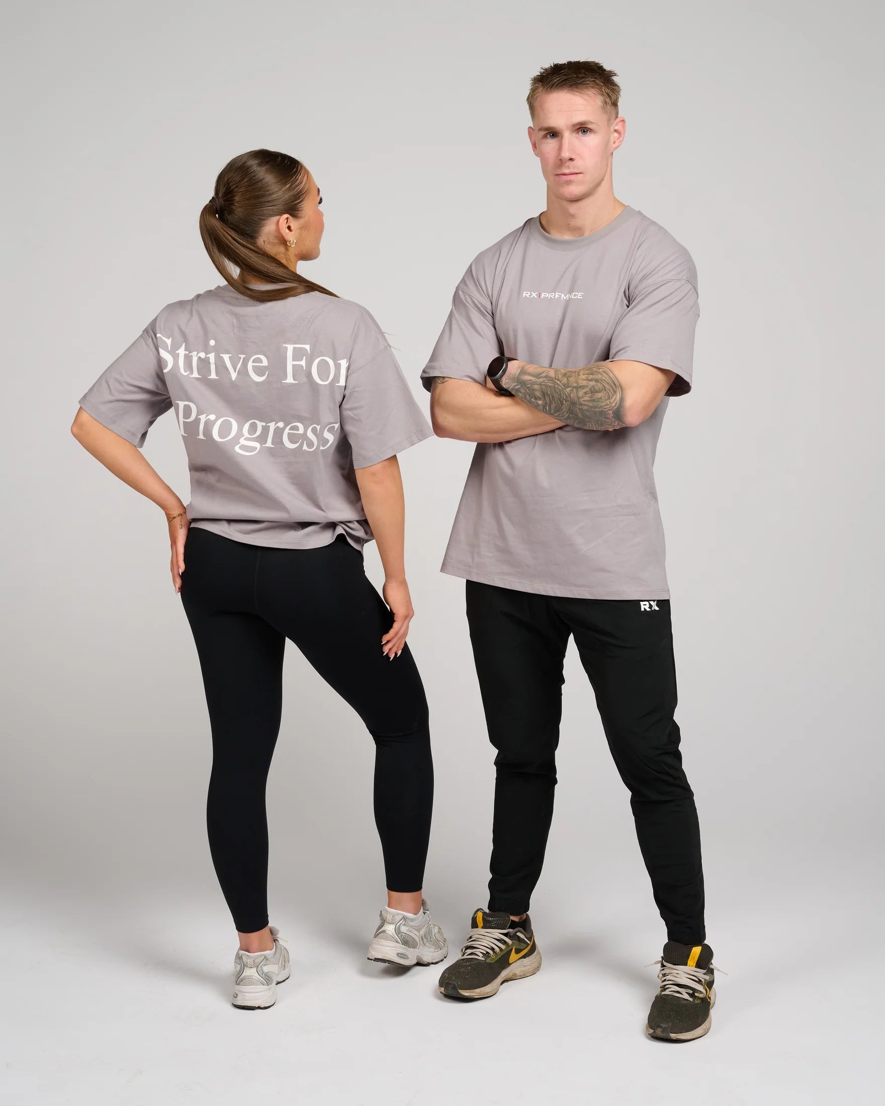 RX Performance Purpose Tee Graphite RX Performance