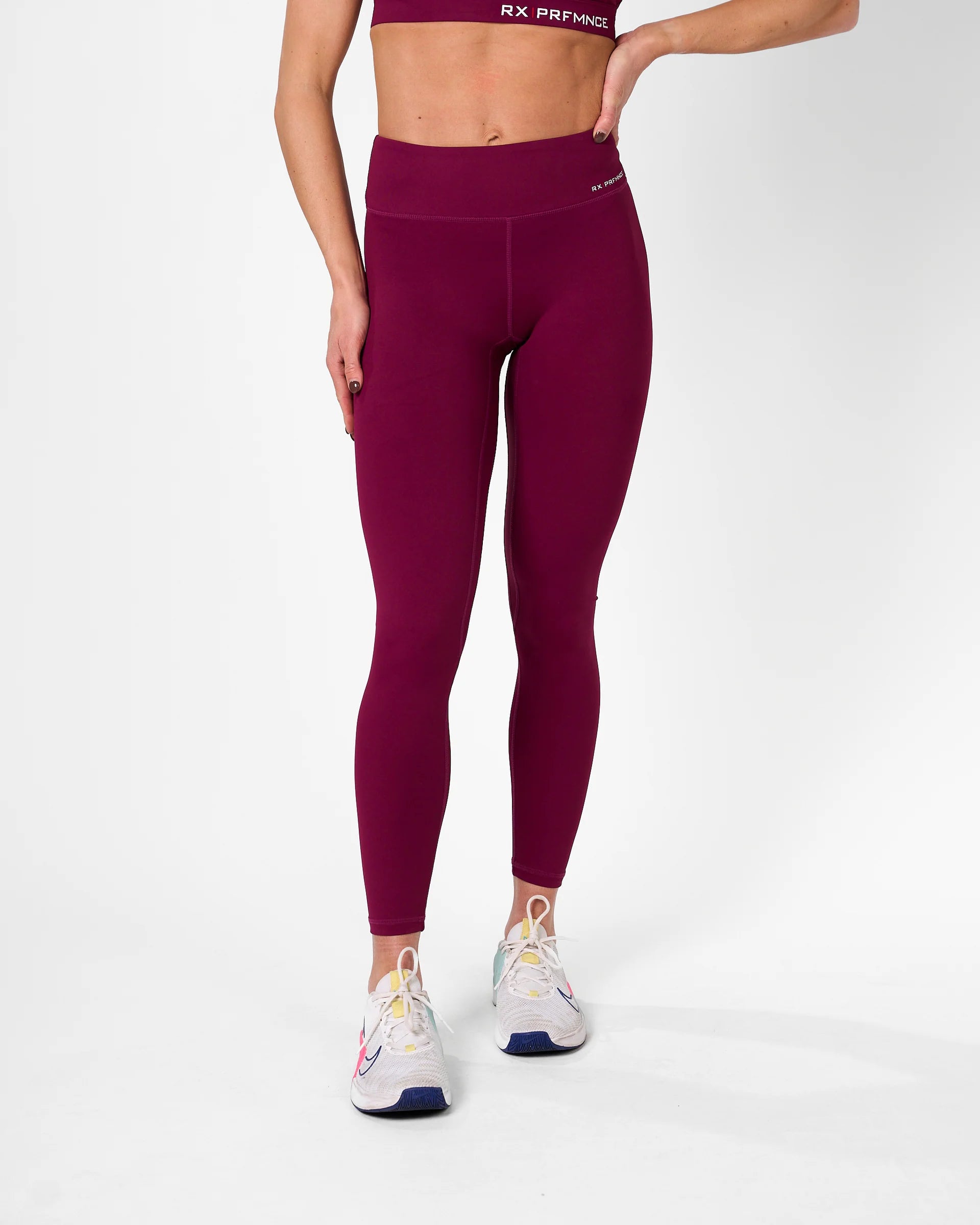 RX Performance Tights Rasberry Red