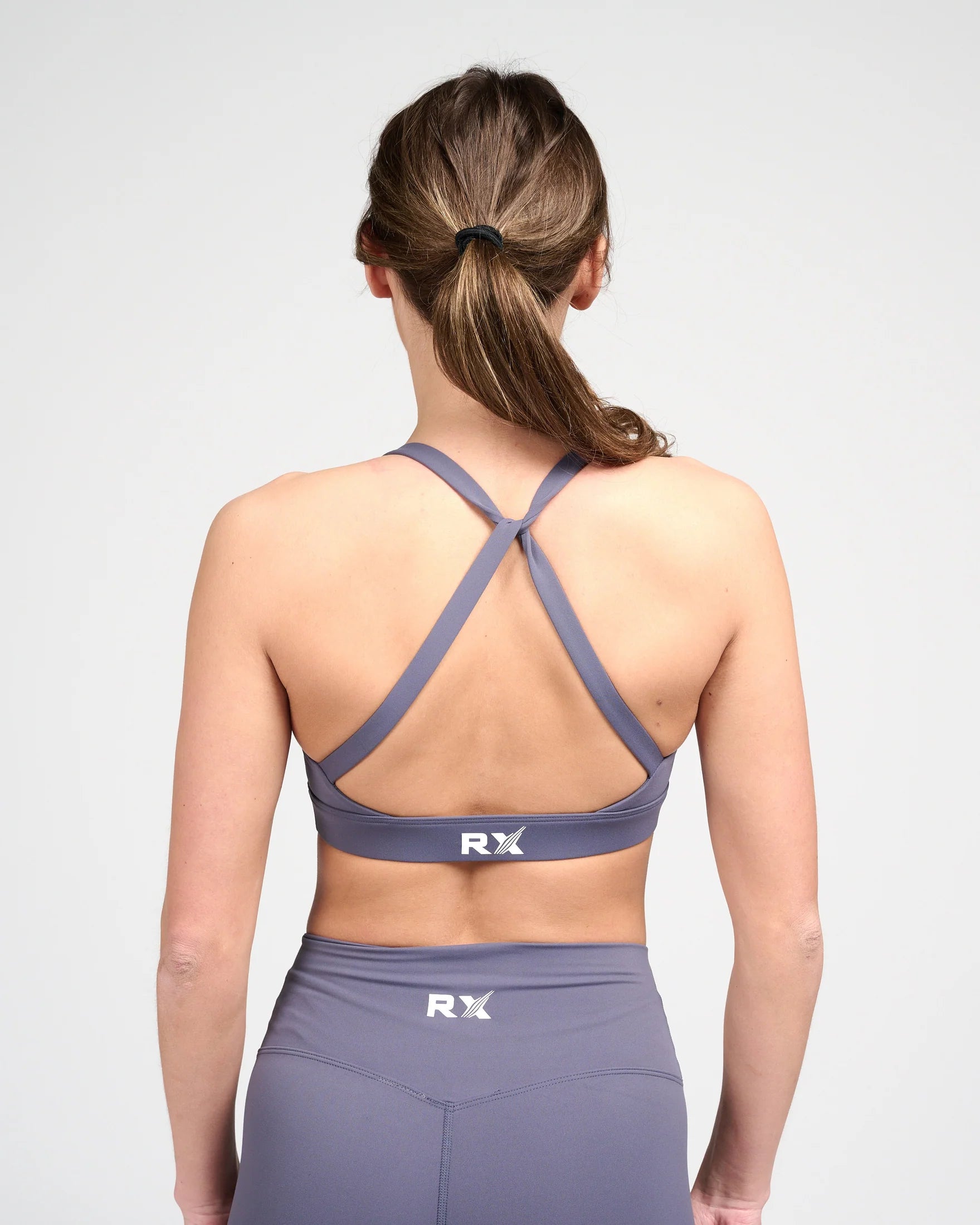 RX Performance Isabel Sport Bra Purple Navy RX Performance