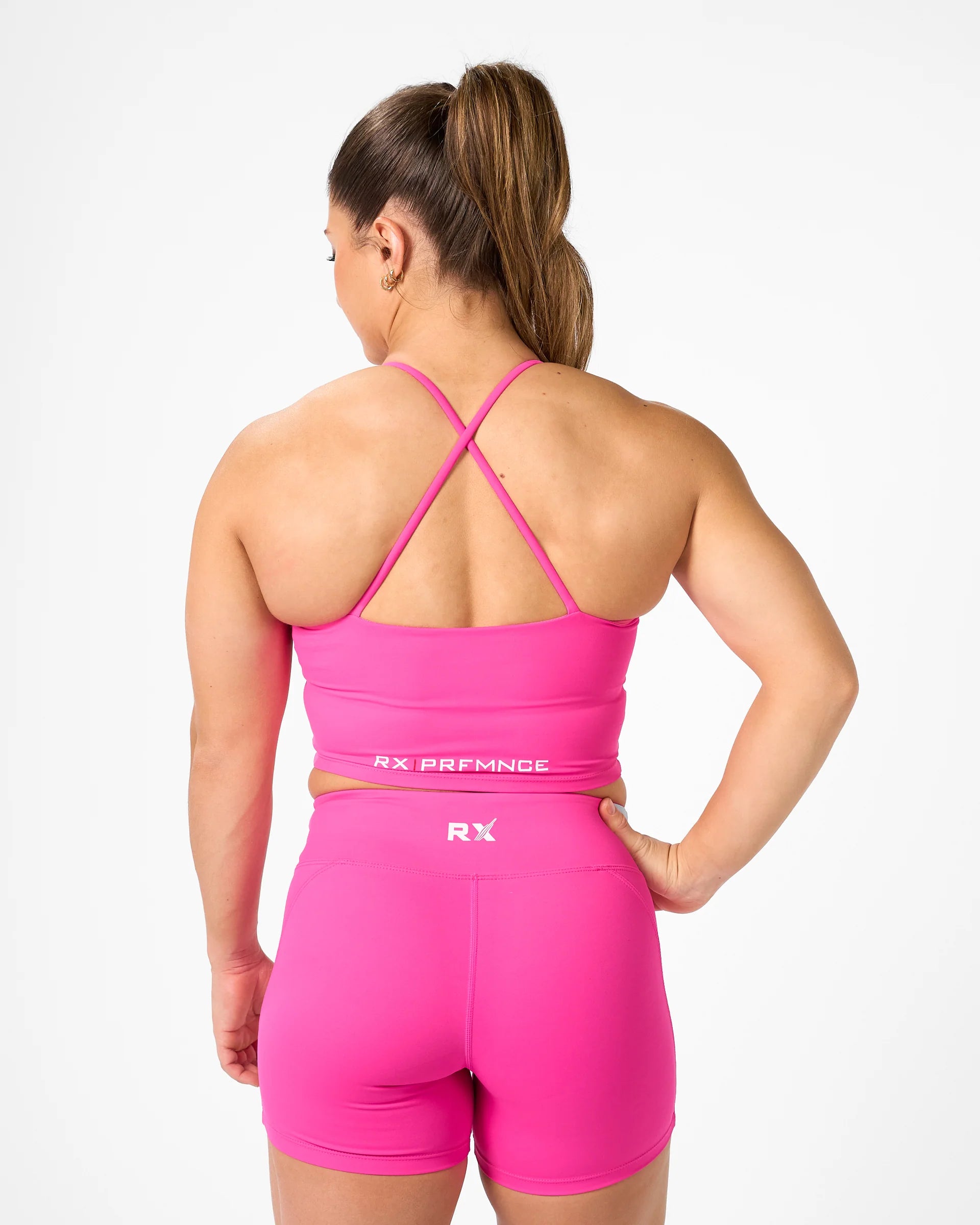 RX Performance Nancy Tank Top Cobalt Pink