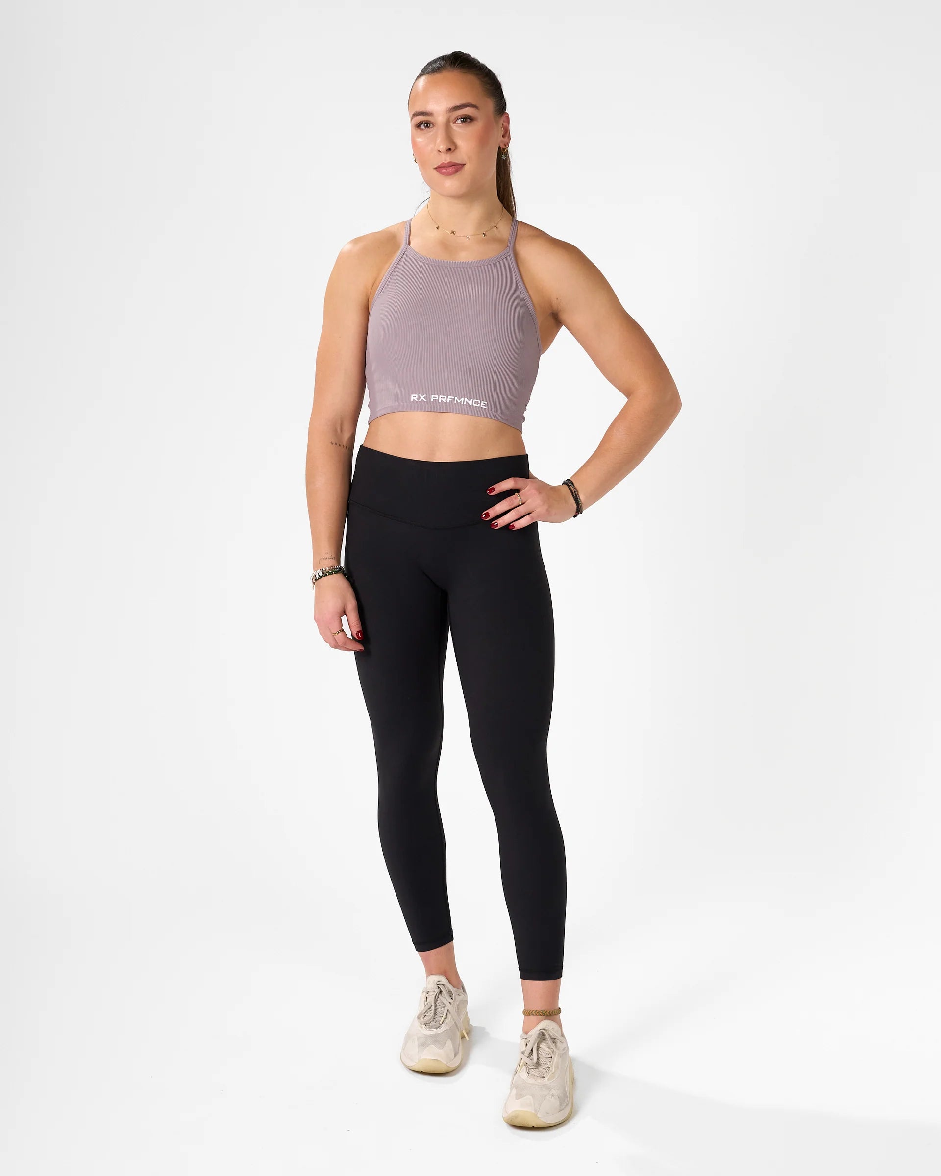 RX Performance Annie Crop Top Lavender