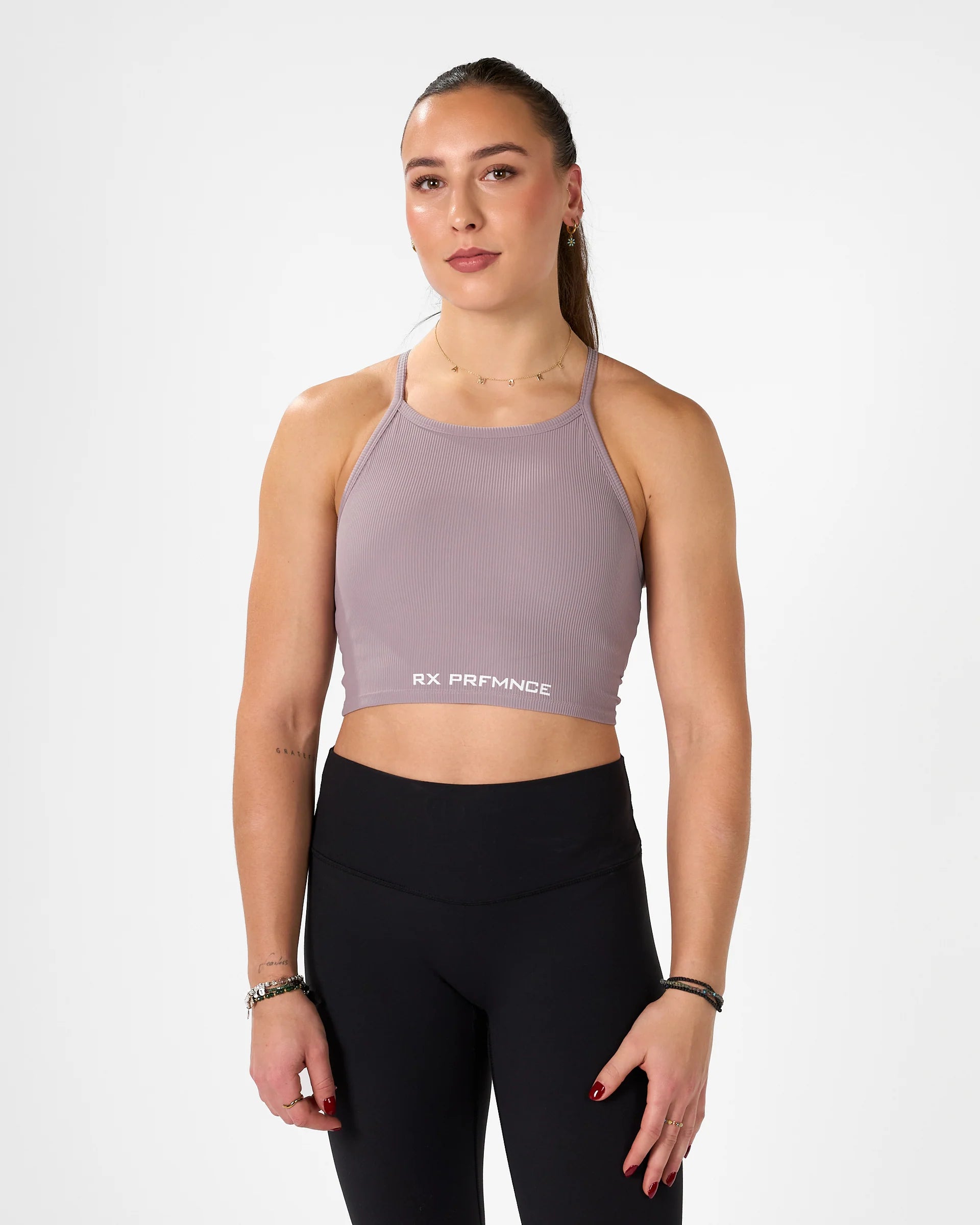 RX Performance Annie Crop Top Lavender