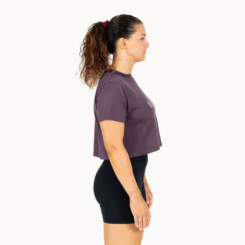 Velites Crop Holo Lila Velites