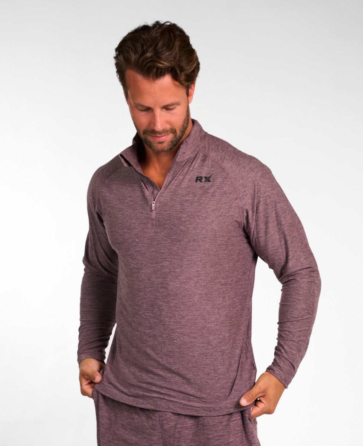 RX Performance Core Long Sleeve Taupe