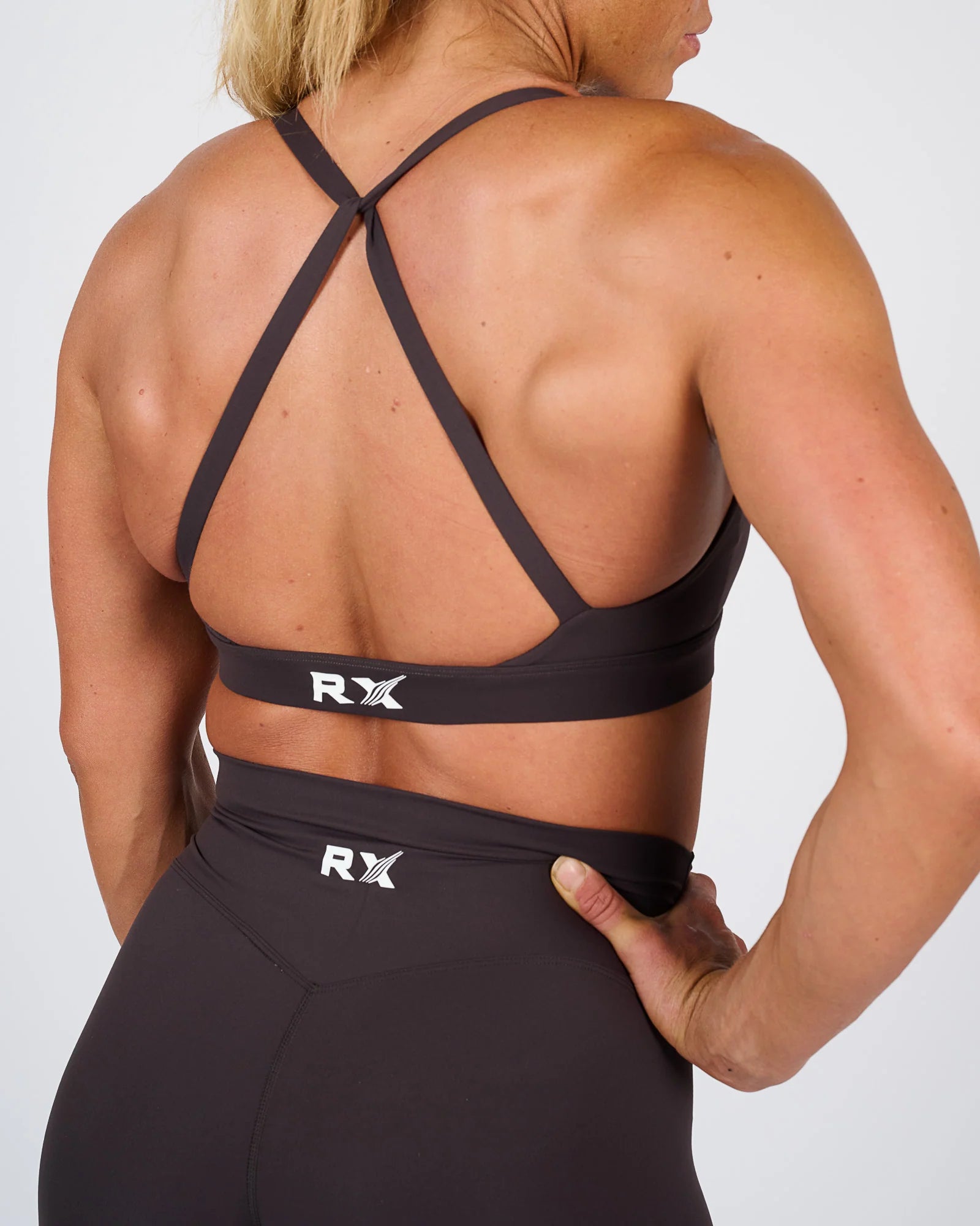 RX Performance Isabel Sport Bra Ash Brown RX Performance