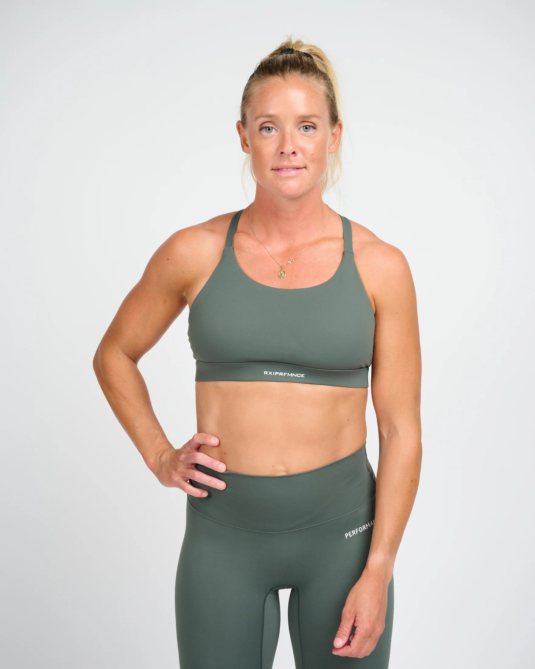 RX Performance Isabel Sport Bra Emerald Green RX Performance
