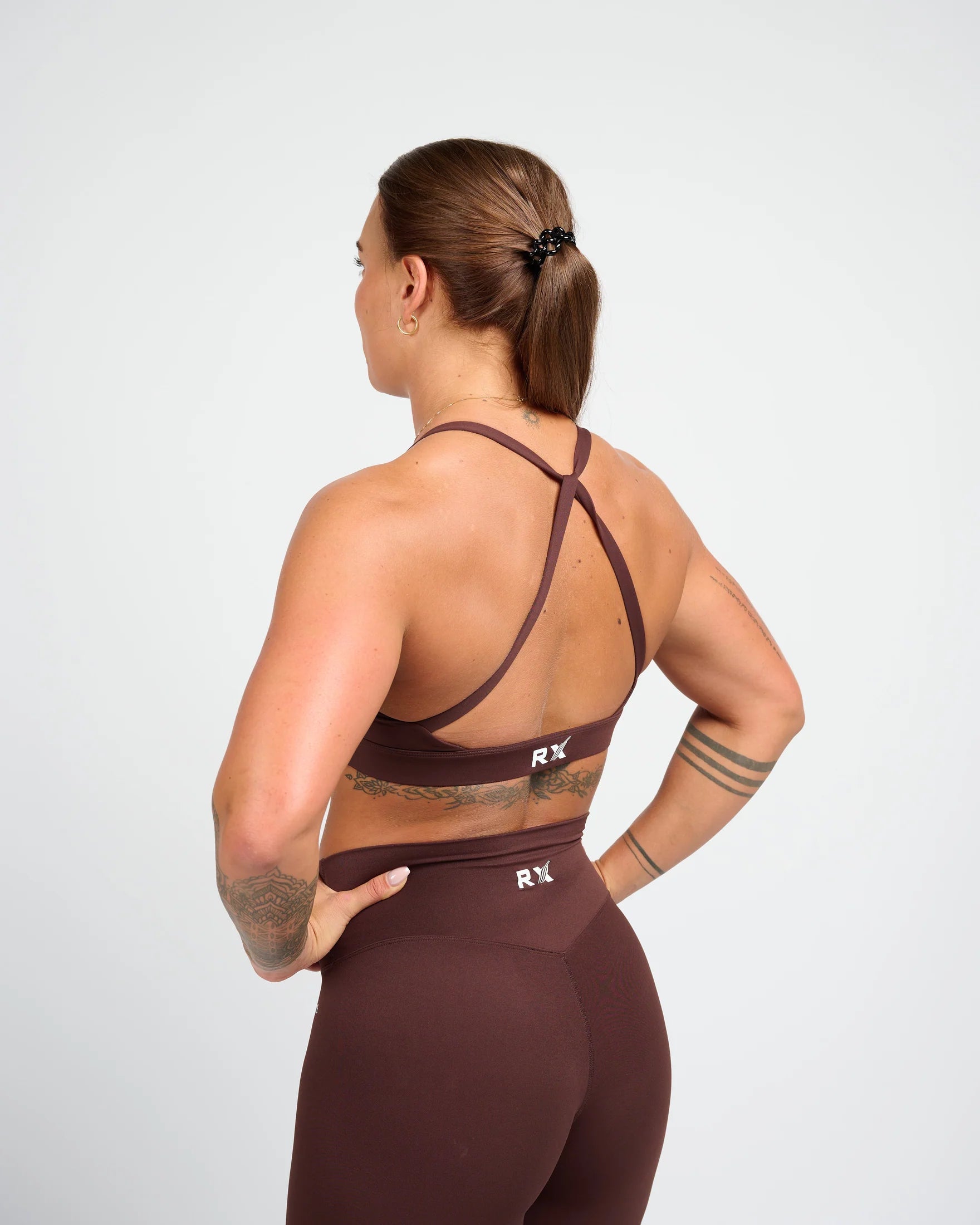 RX Performance Isabel Sport Bra Cherry Brown RX Performance