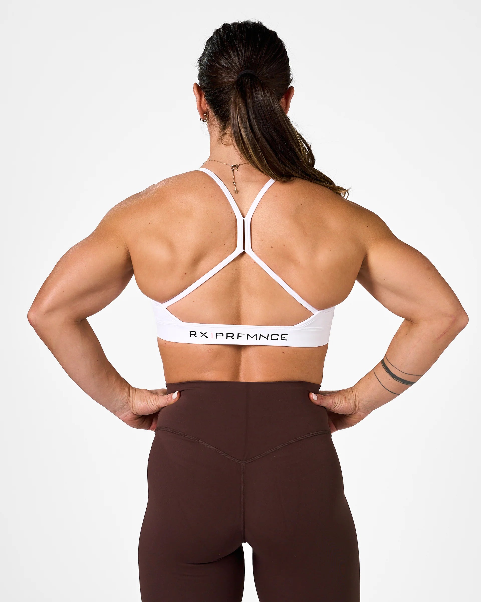 RX Performance Barbara Sport Bra White