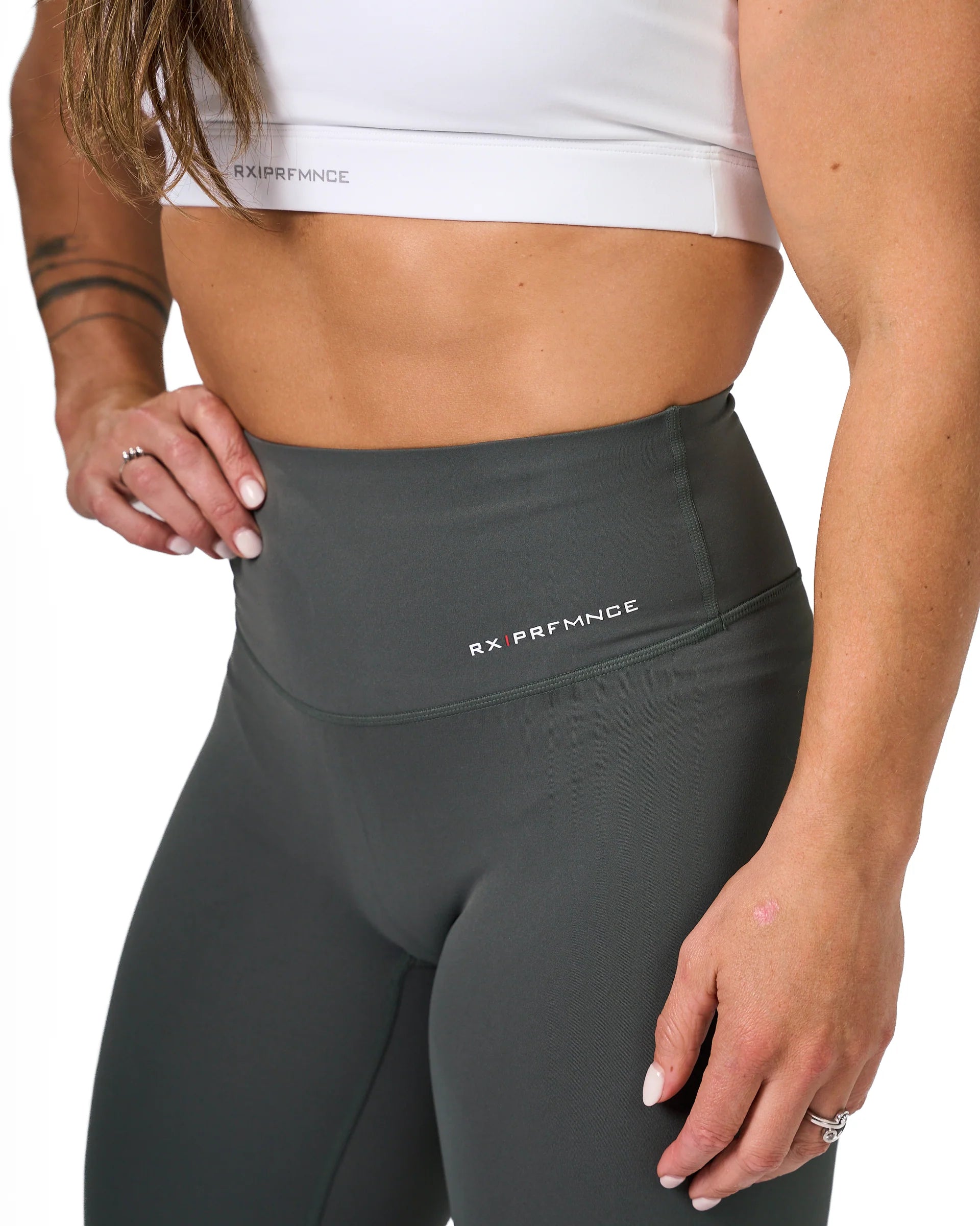 RX Performance Annie Tights Emerald Green