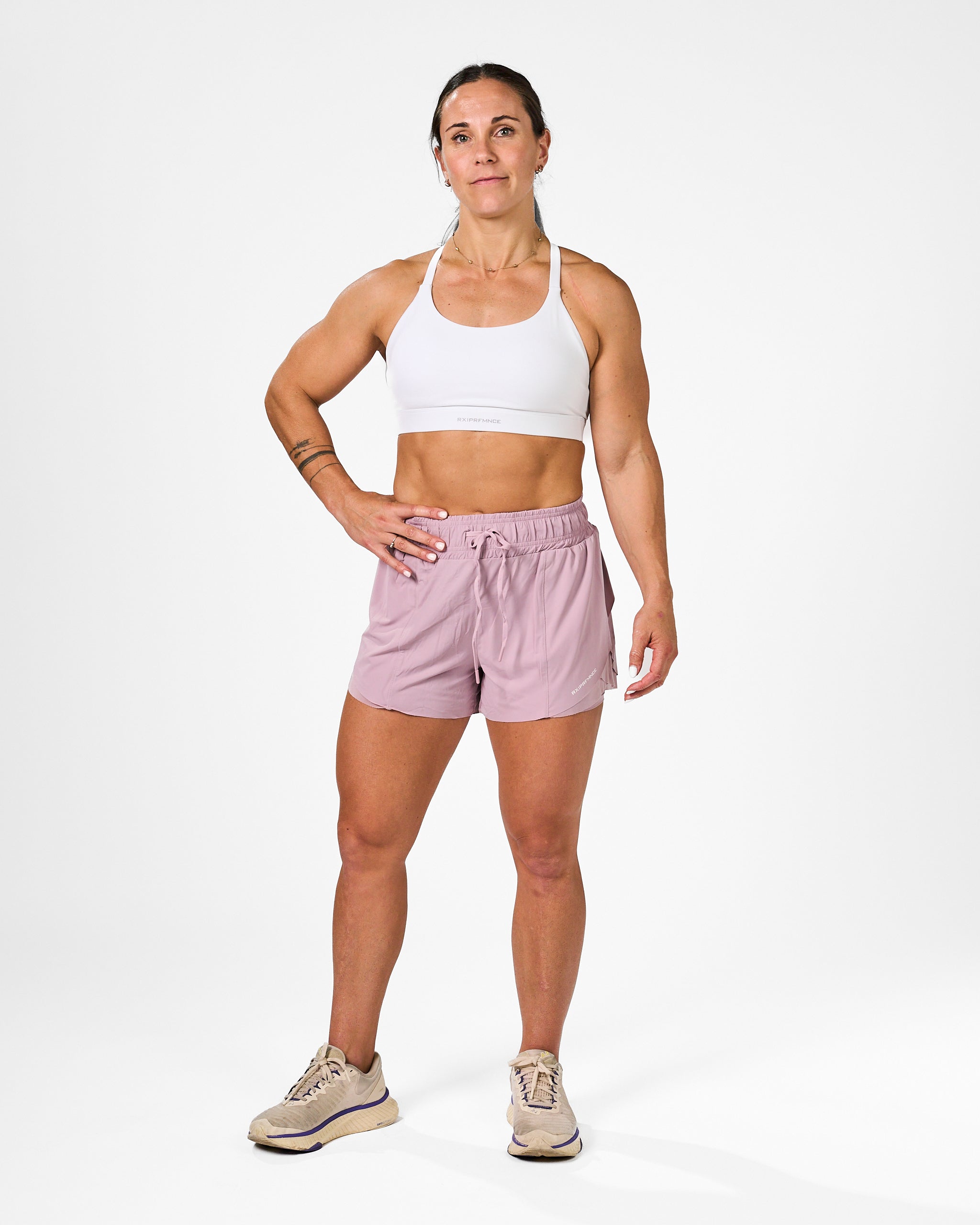 RX Performance Running Shorts Dusty Violet