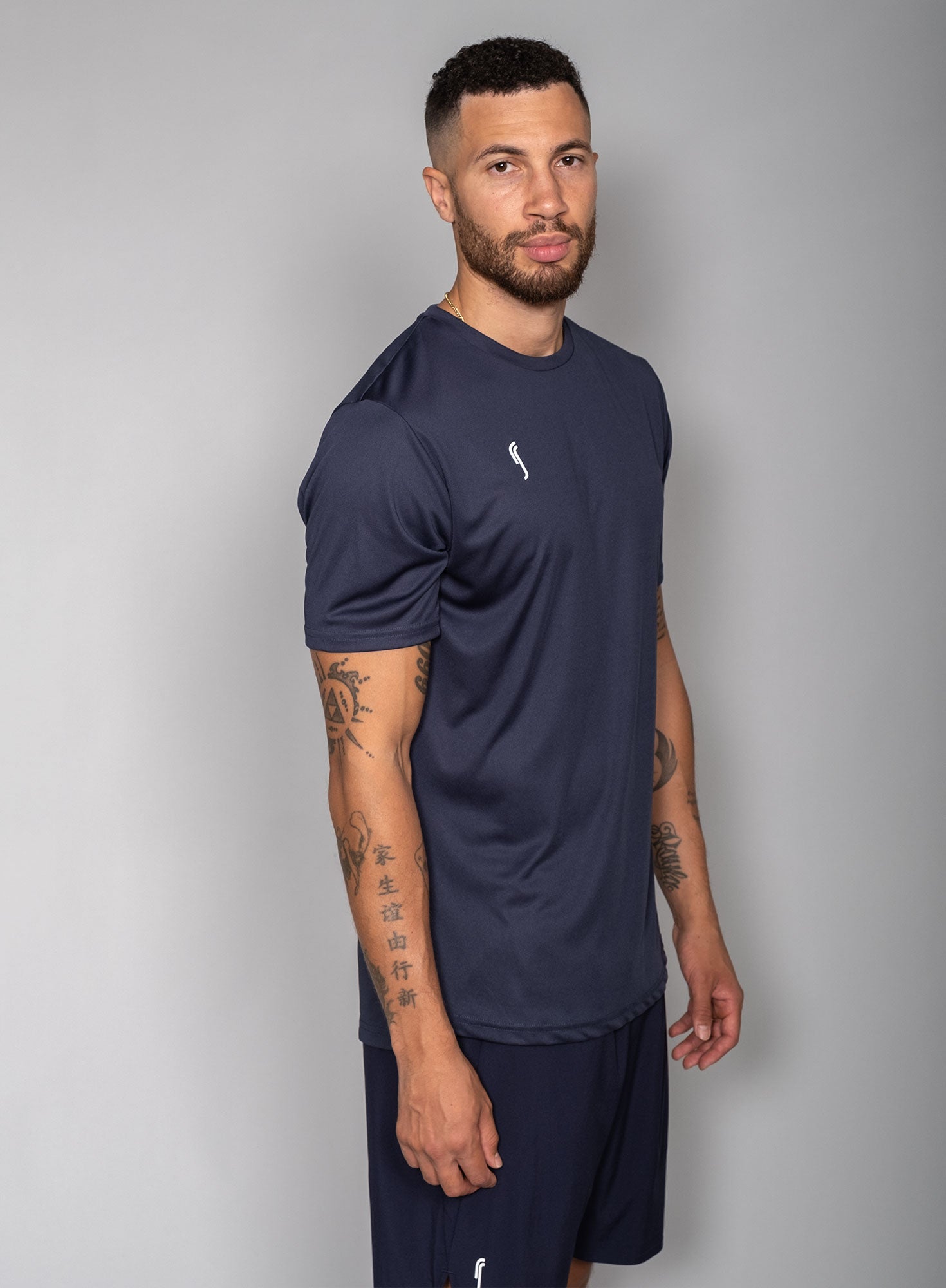 RS Men's Club T-shirt Navy RS