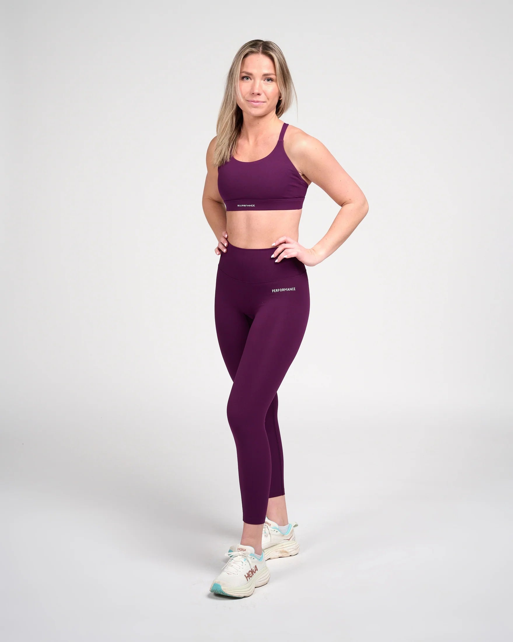 RX Performance Isabel Sport Bra Deep Plum RX Performance