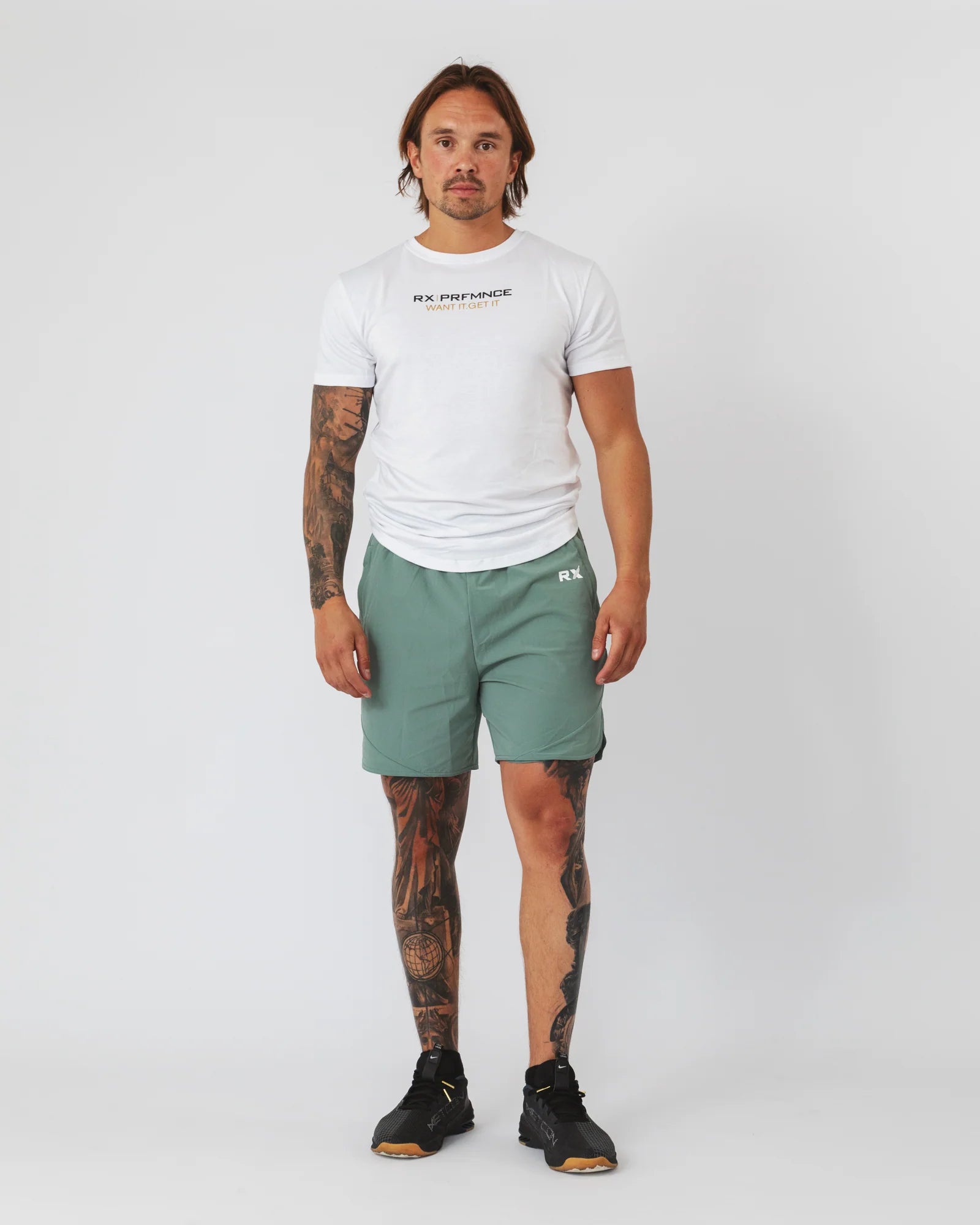 RX Performance Shorts Light Green RX Performance