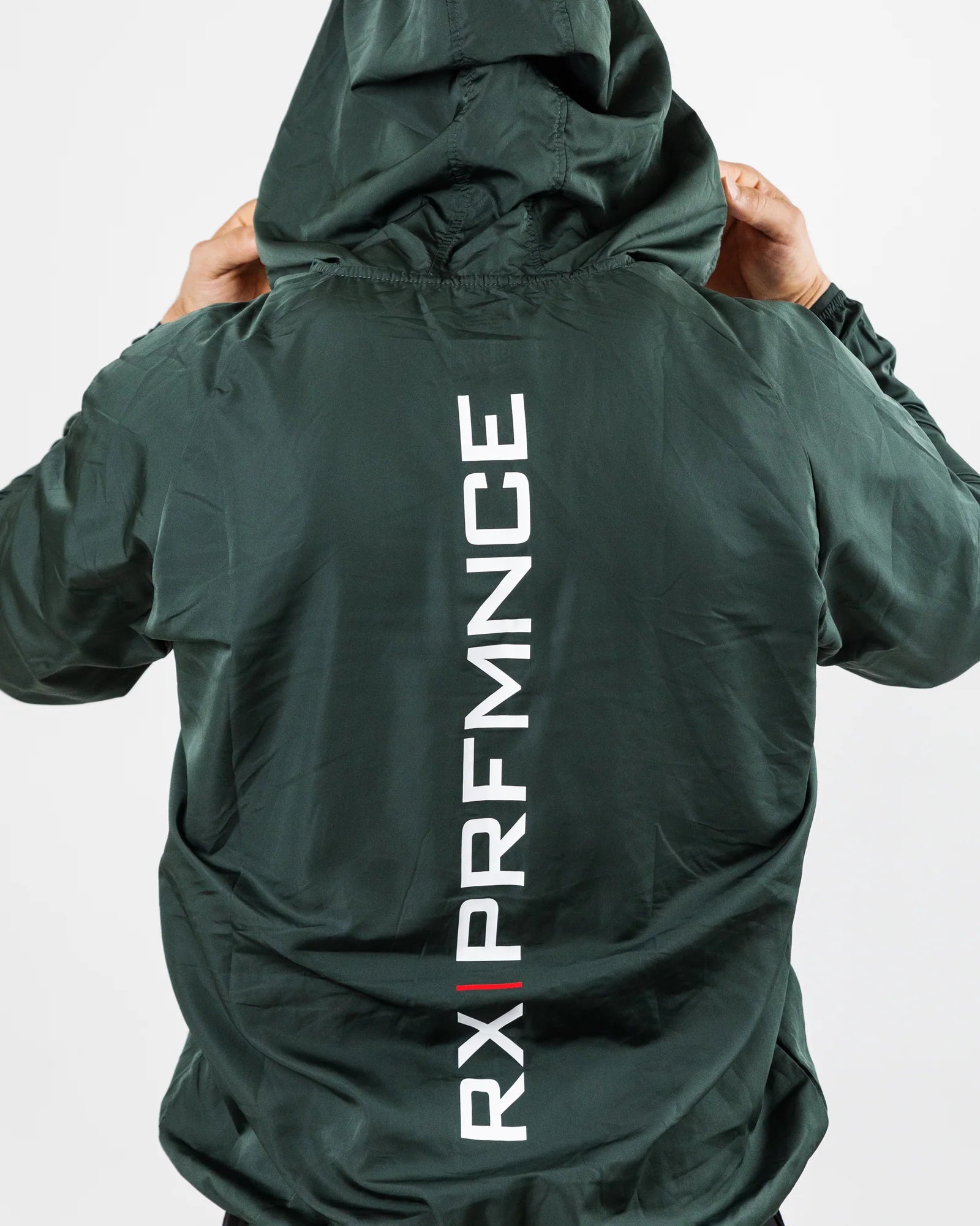 RX Performance Strike Windbreaker Jacket Emerald Green RX Performance
